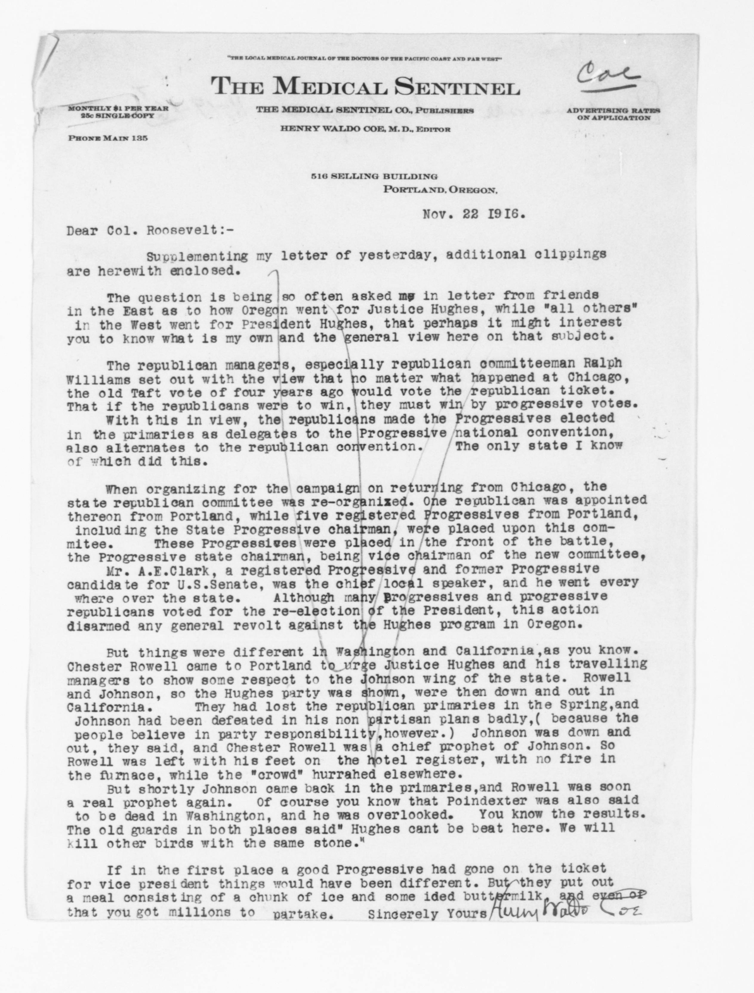 Scanned image of the current content page