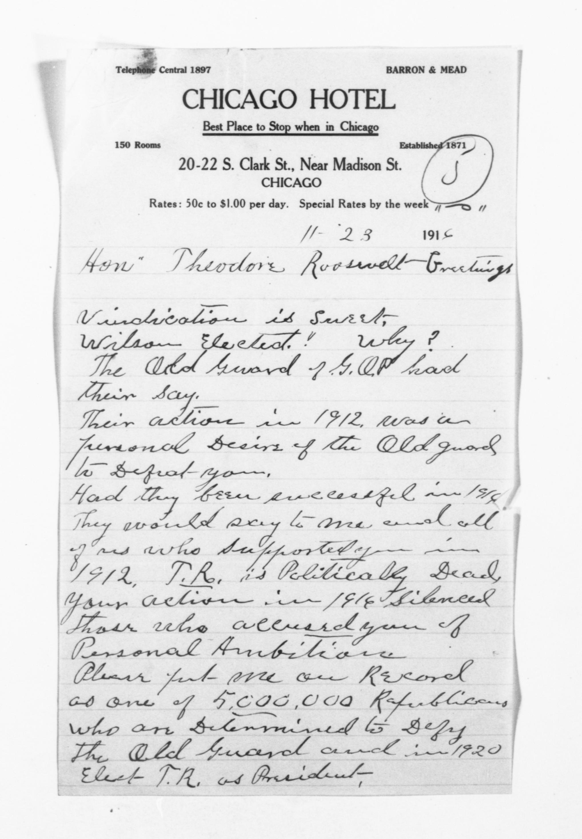 Scanned image of the current content page