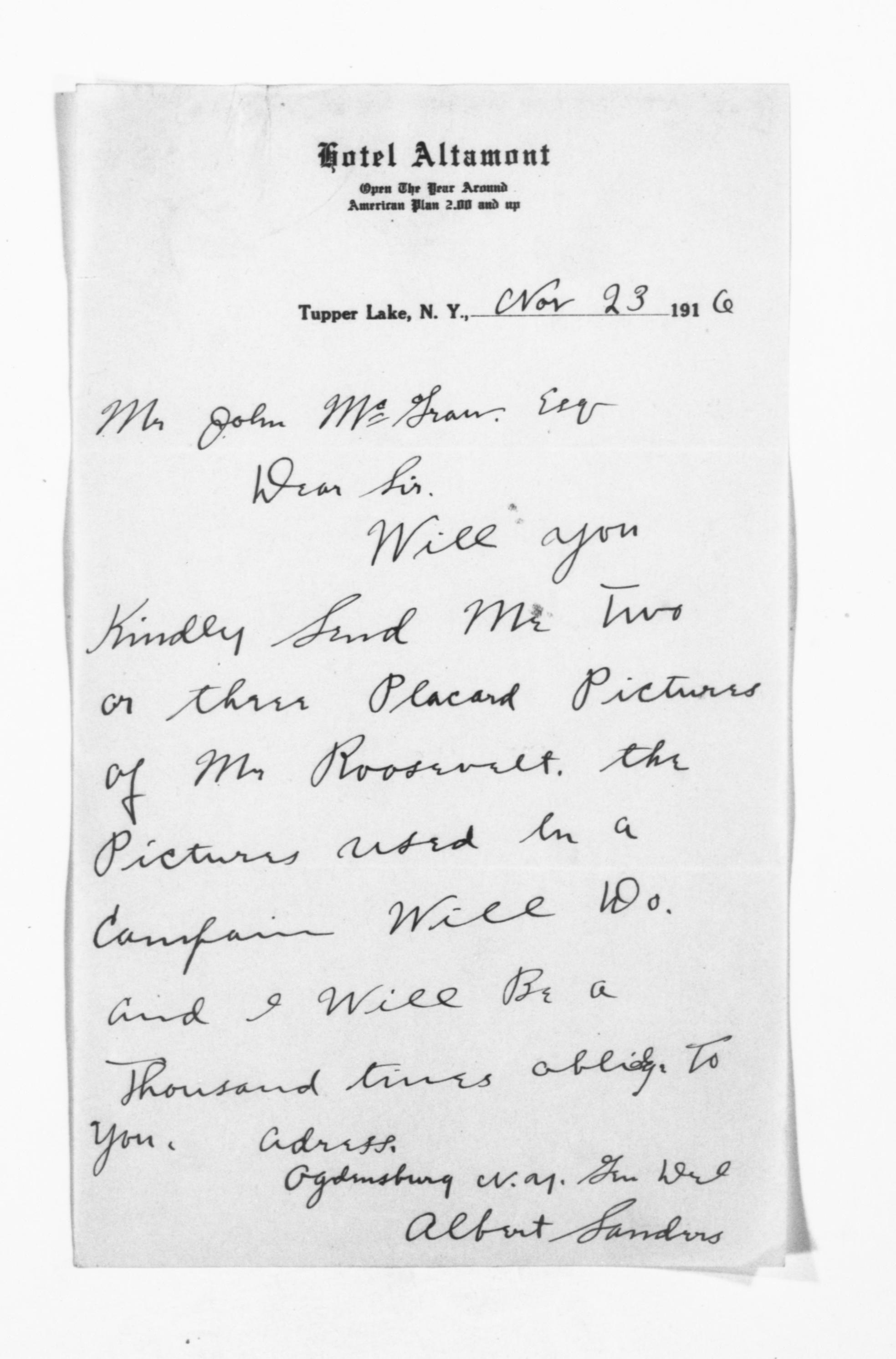 Scanned image of the current content page