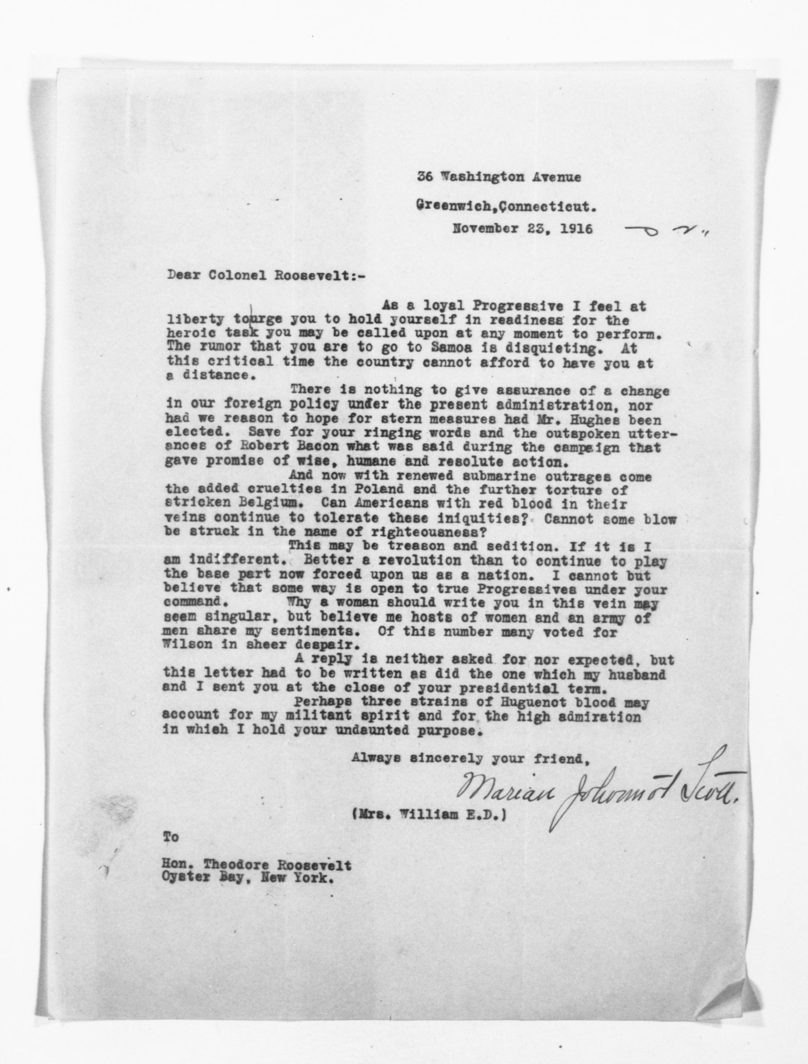 Scanned image of the current content page