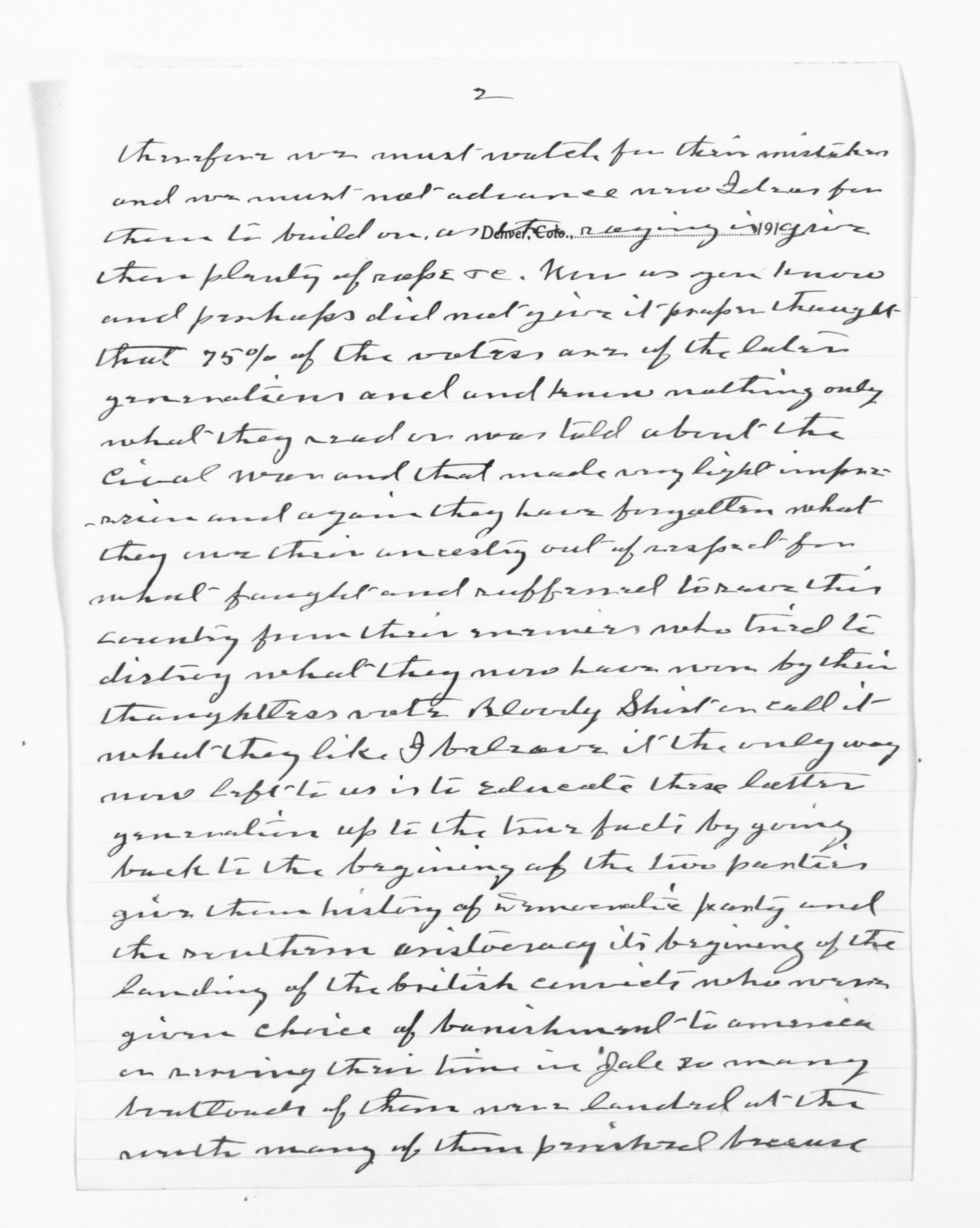 Scanned image of the current content page