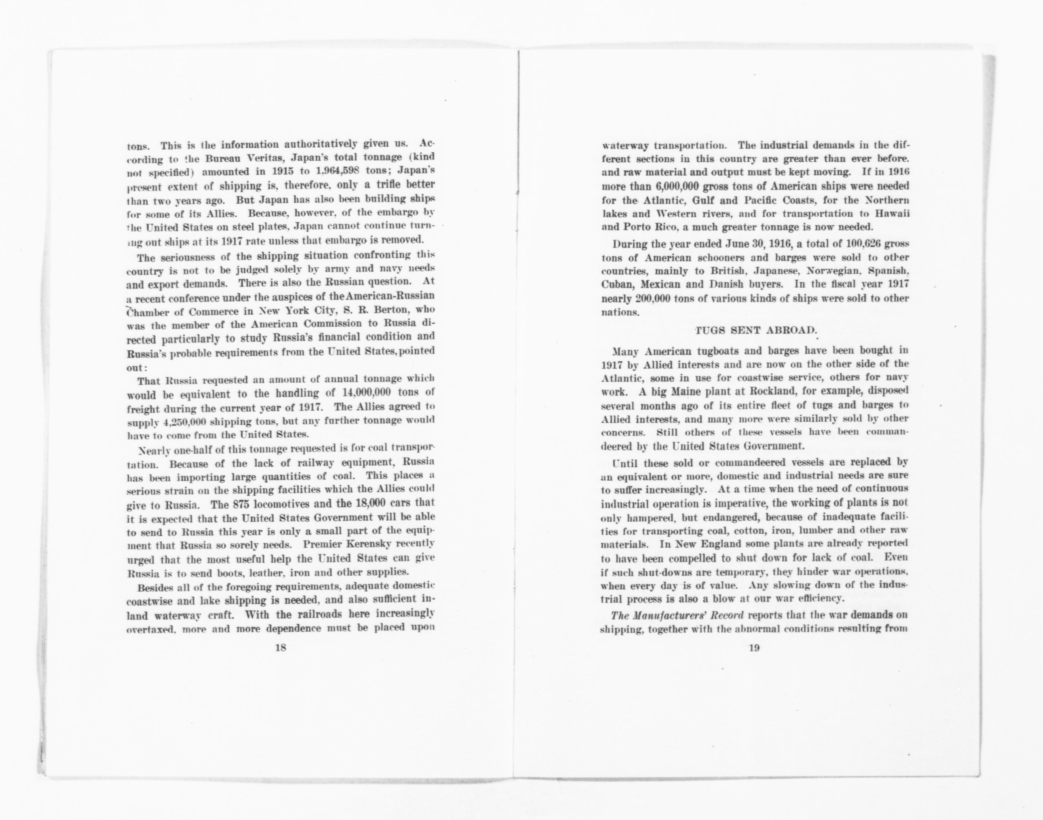 Scanned image of the current content page