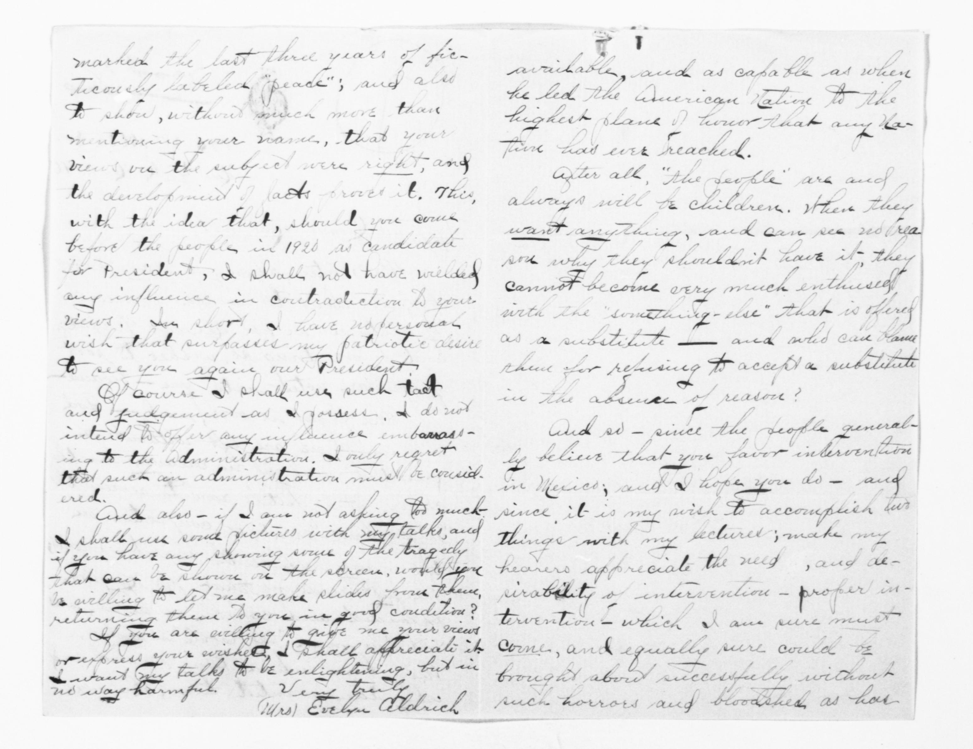 Scanned image of the current content page