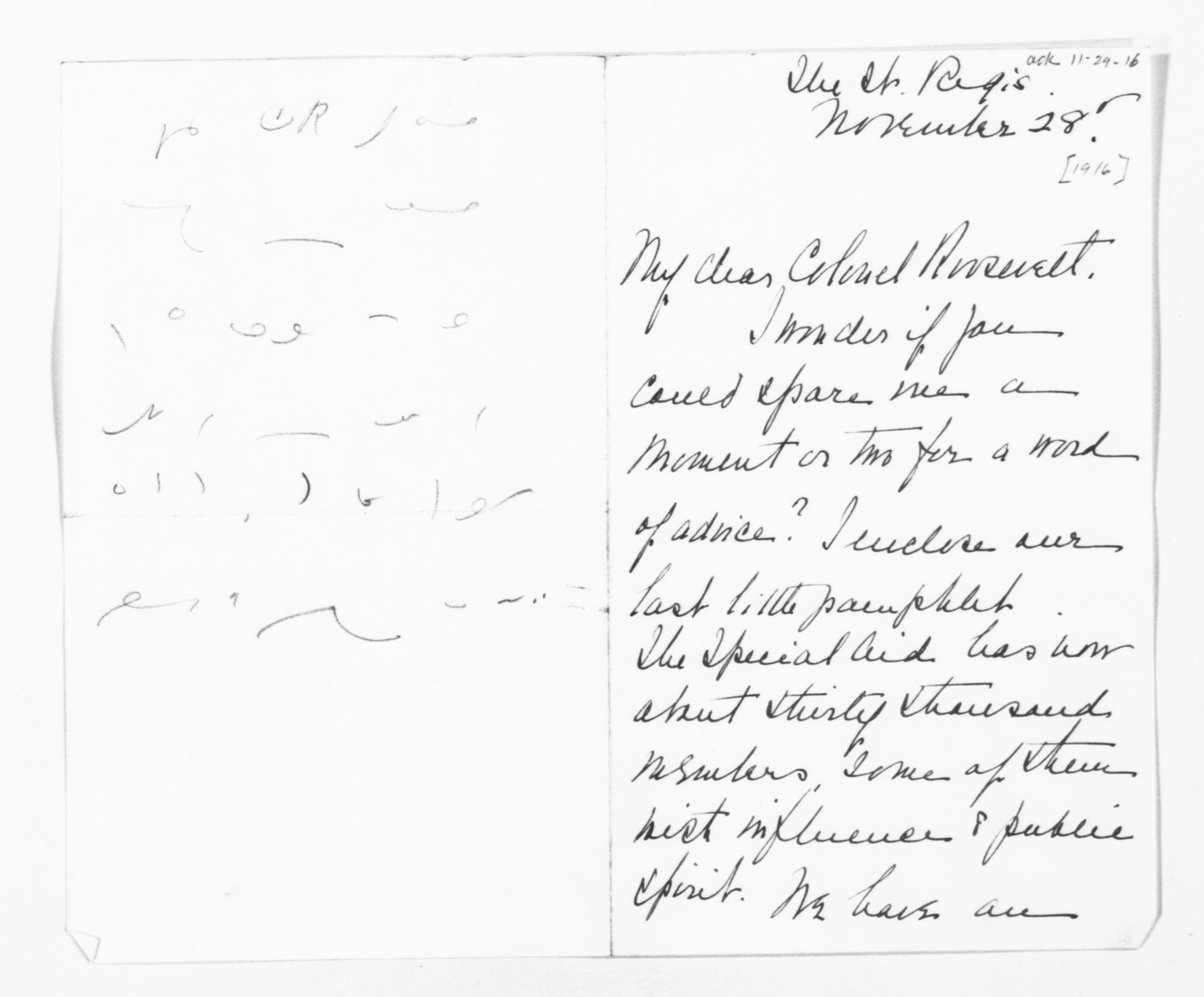 Scanned image of the current content page