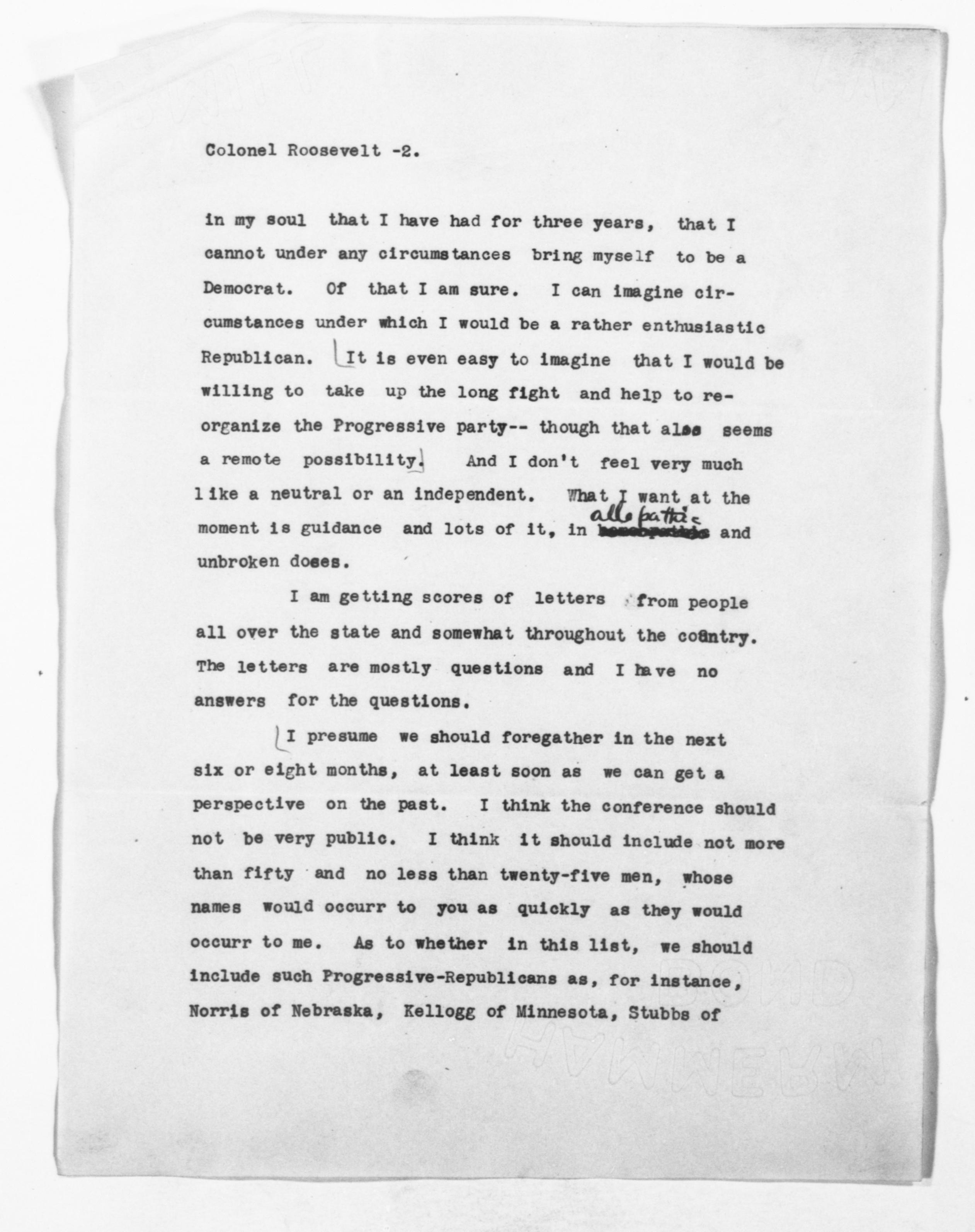 Scanned image of the current content page