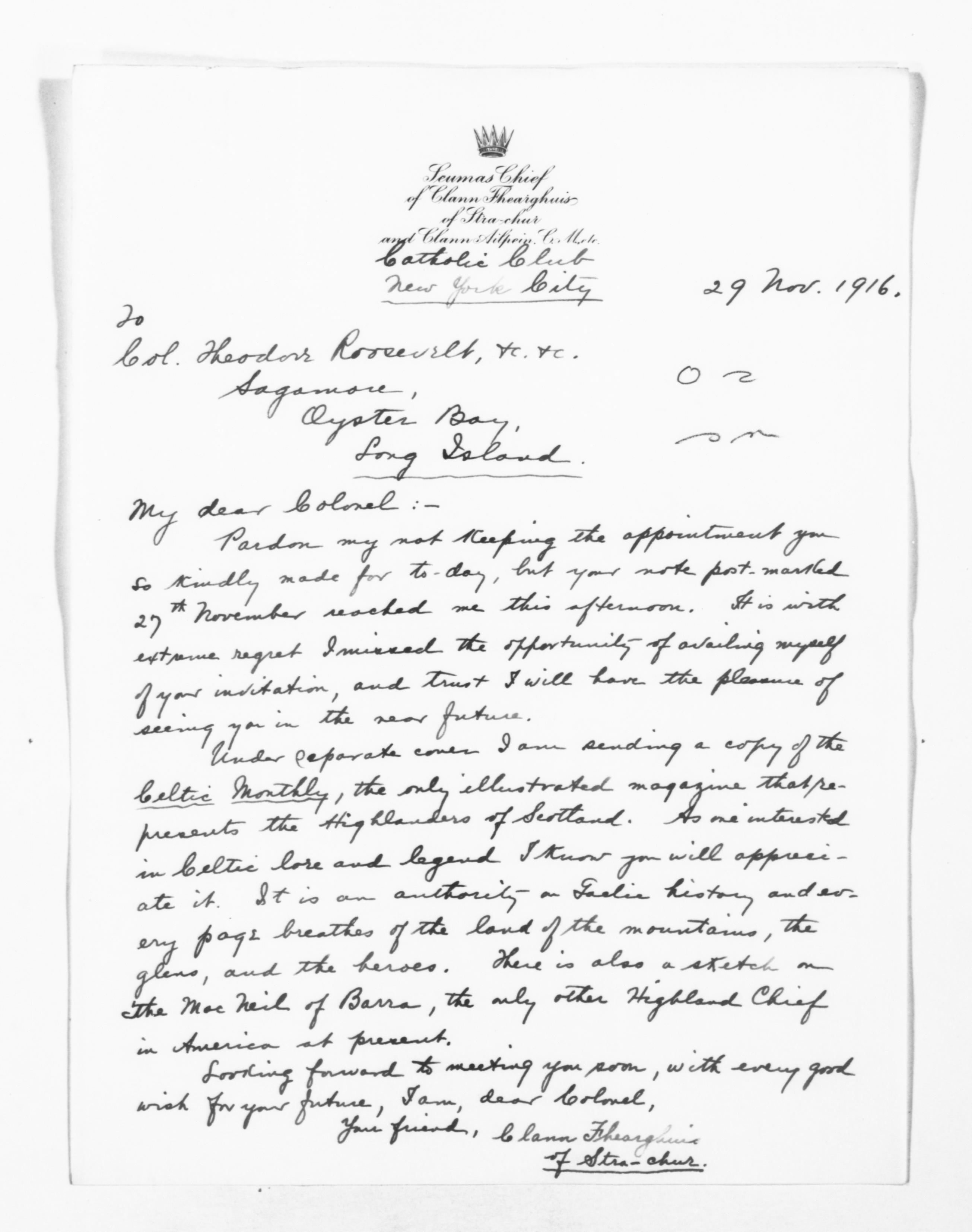 Scanned image of the current content page