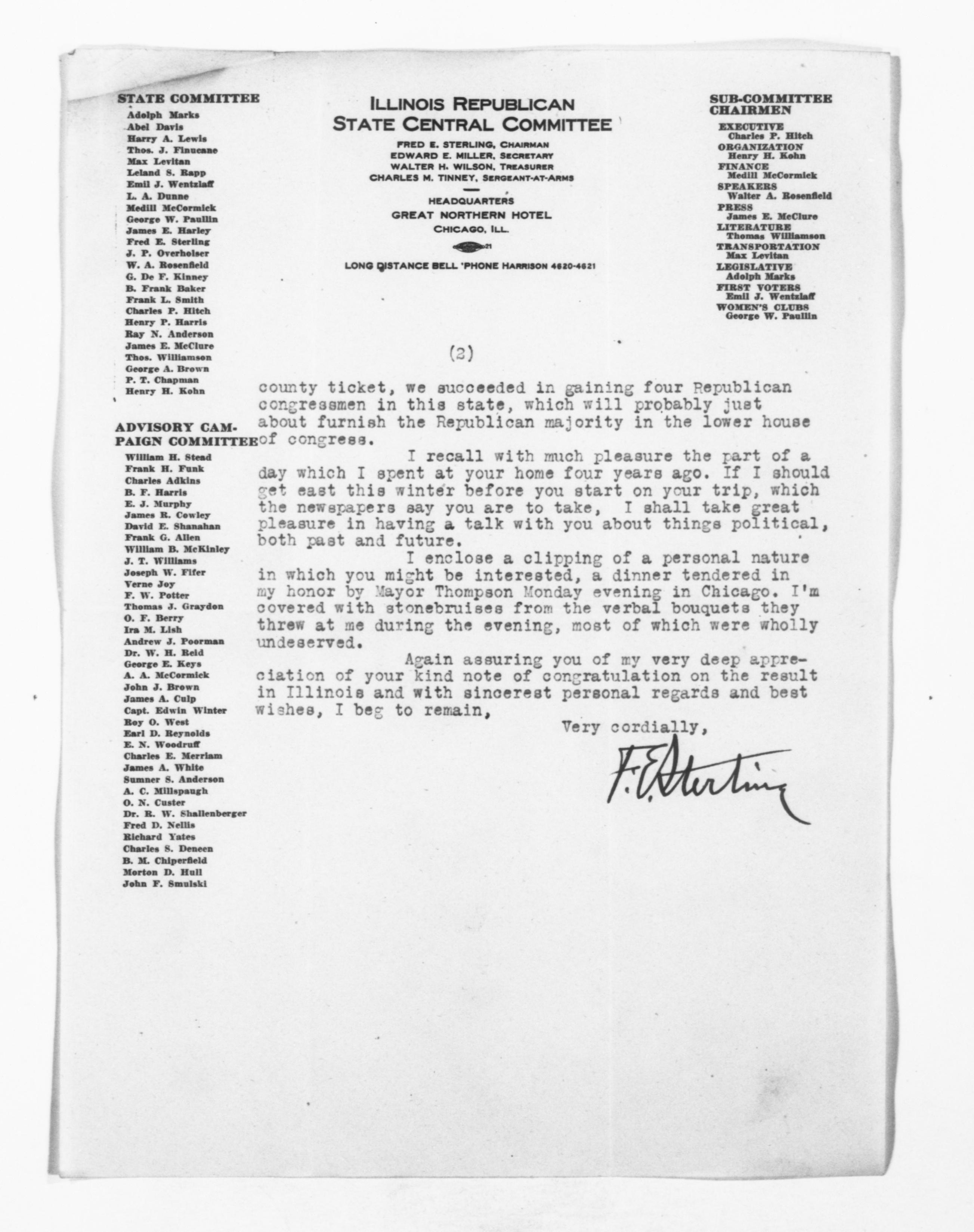 Scanned image of the current content page