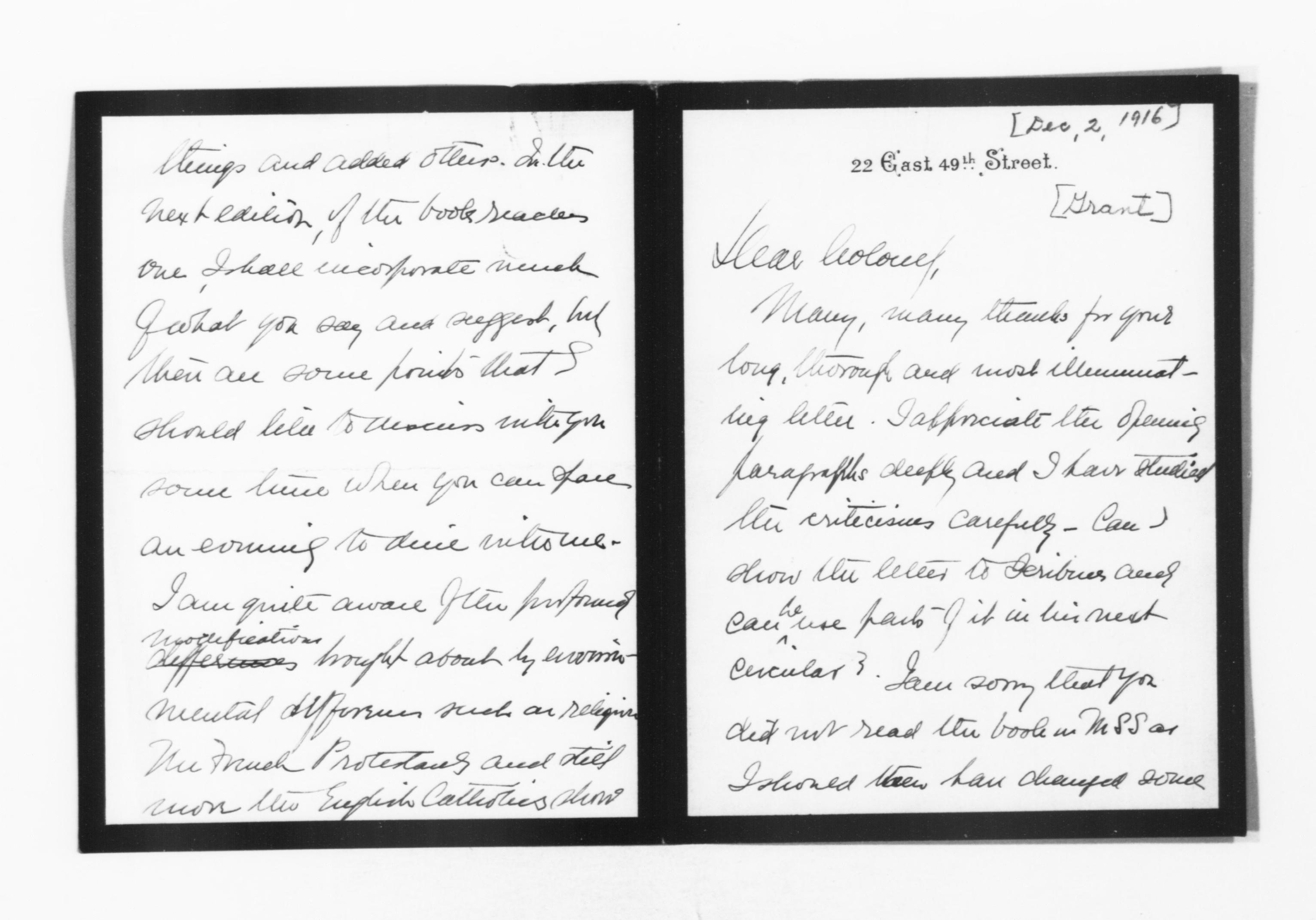 Scanned image of the current content page