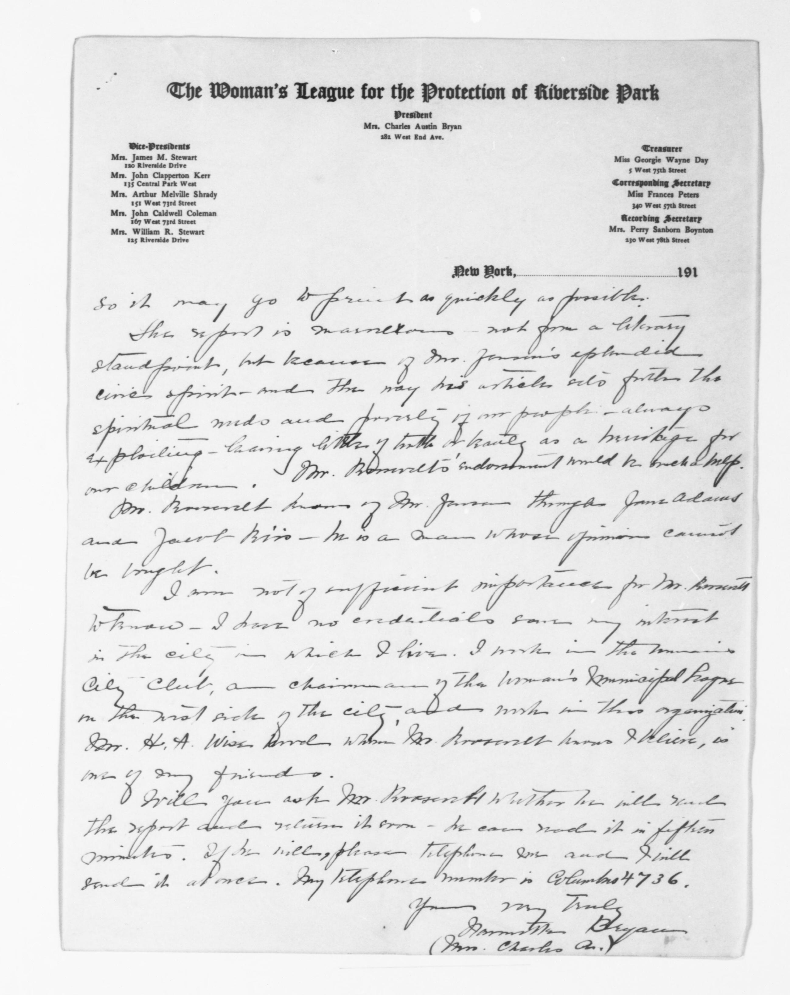 Scanned image of the current content page