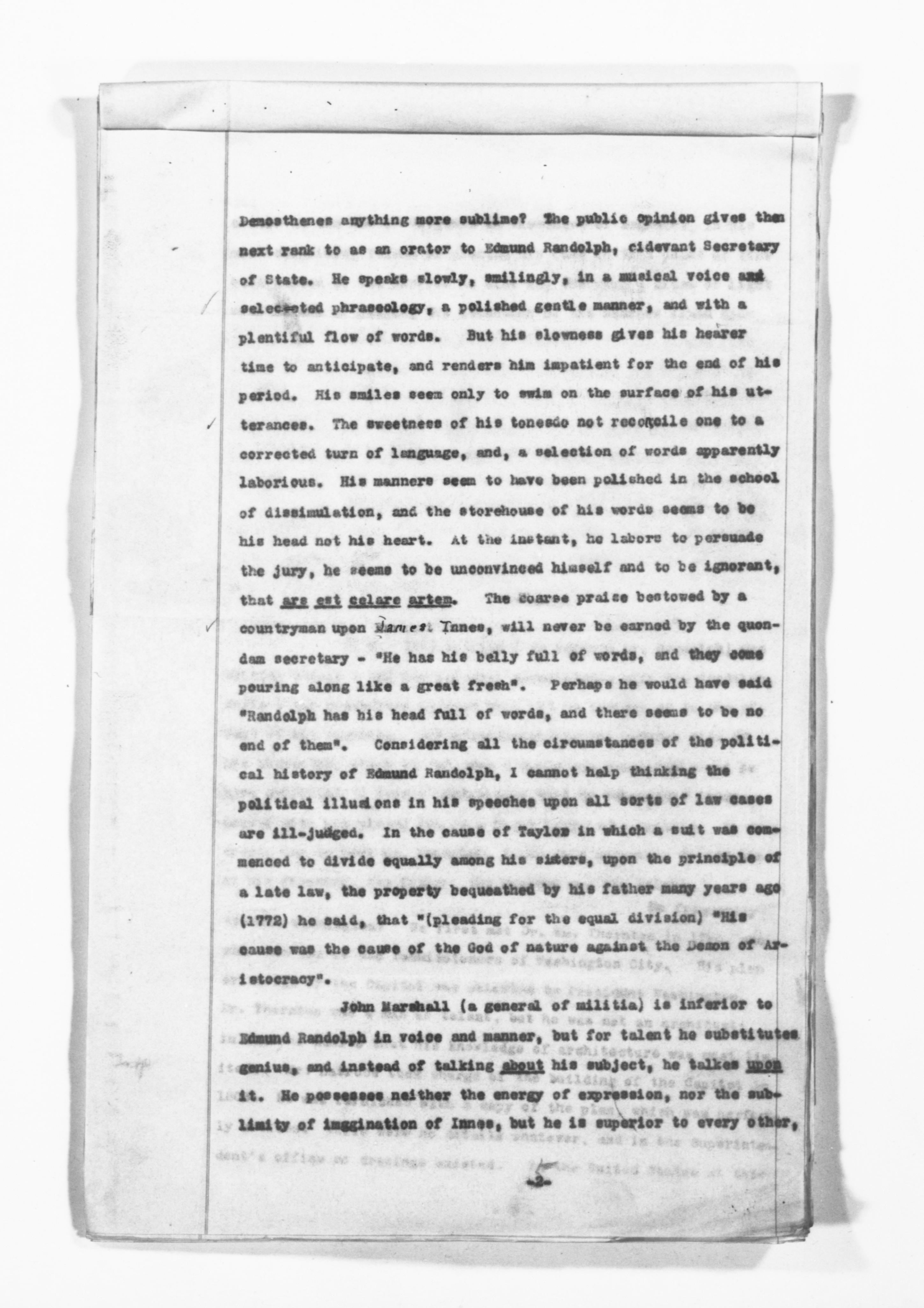 Scanned image of the current content page