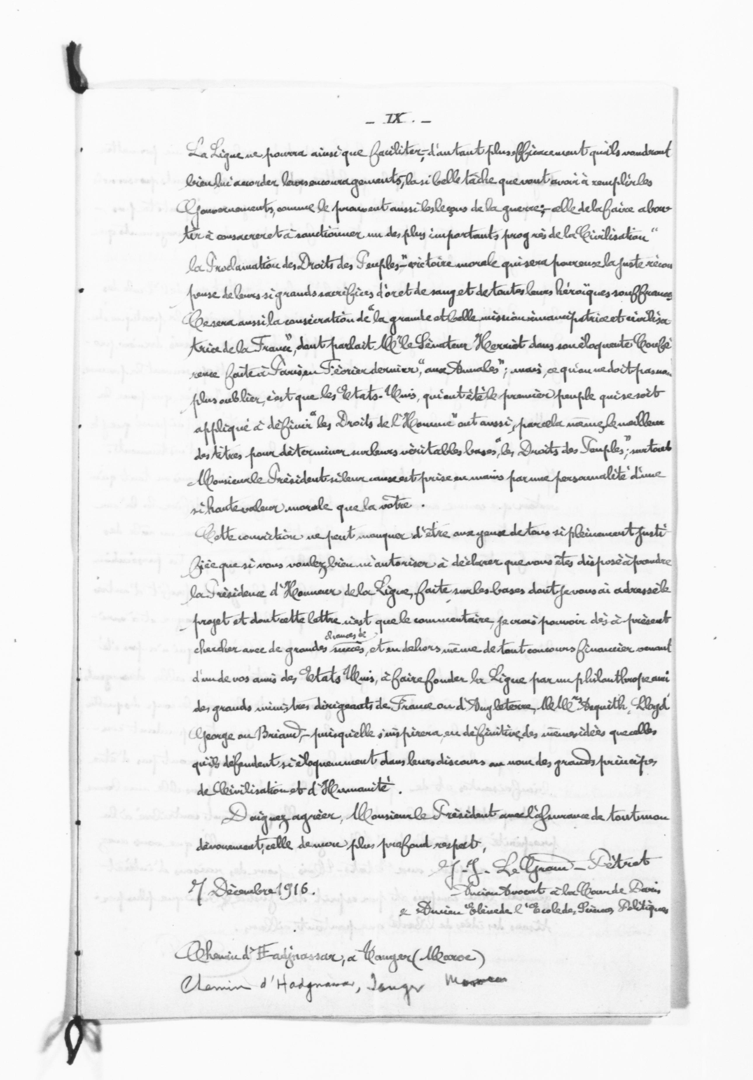 Scanned image of the current content page