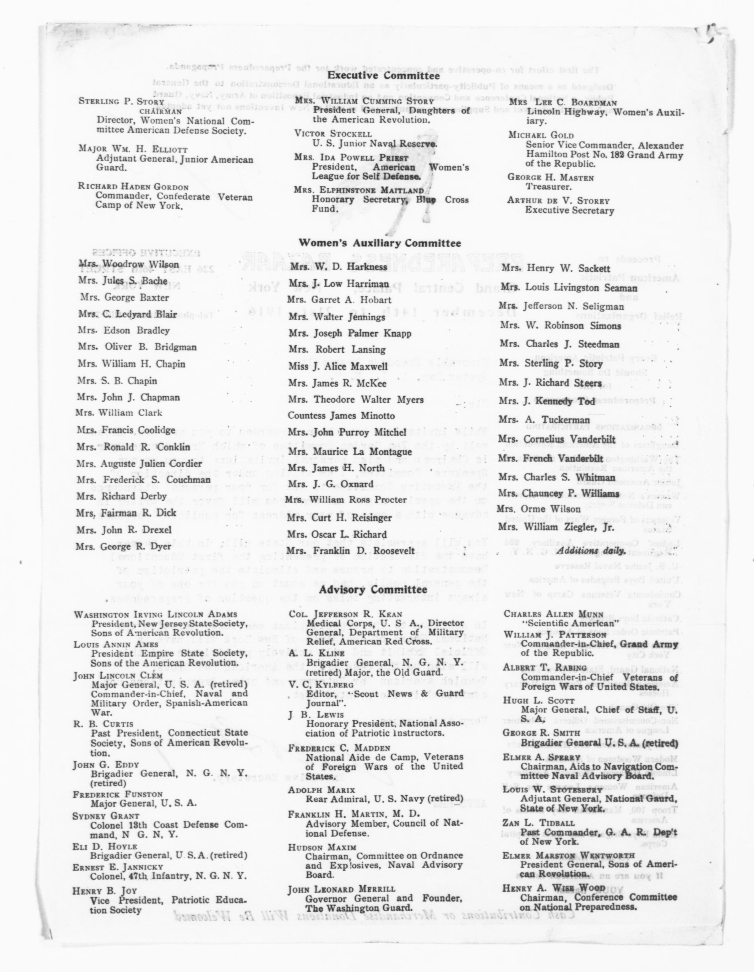 Scanned image of the current content page