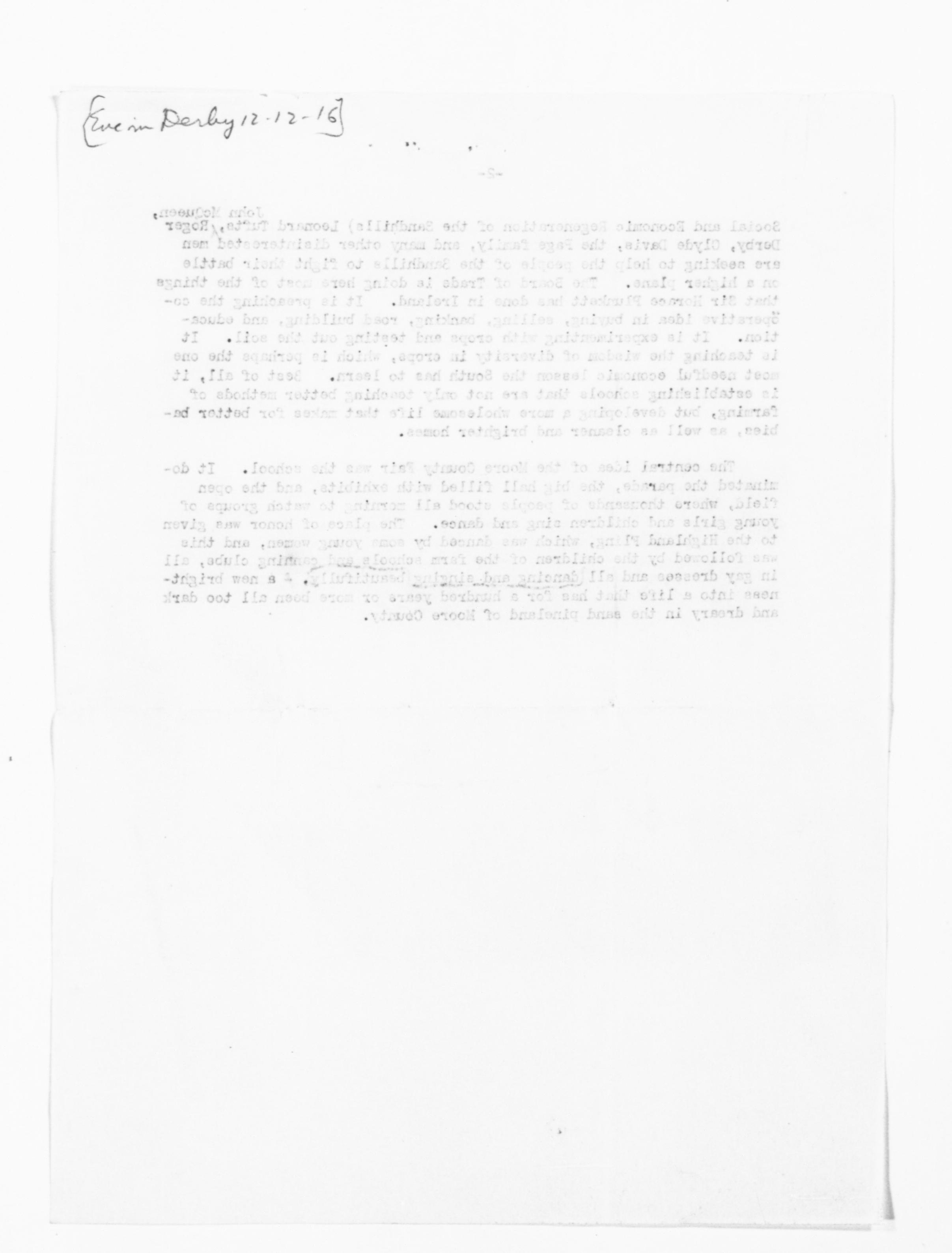 Scanned image of the current content page