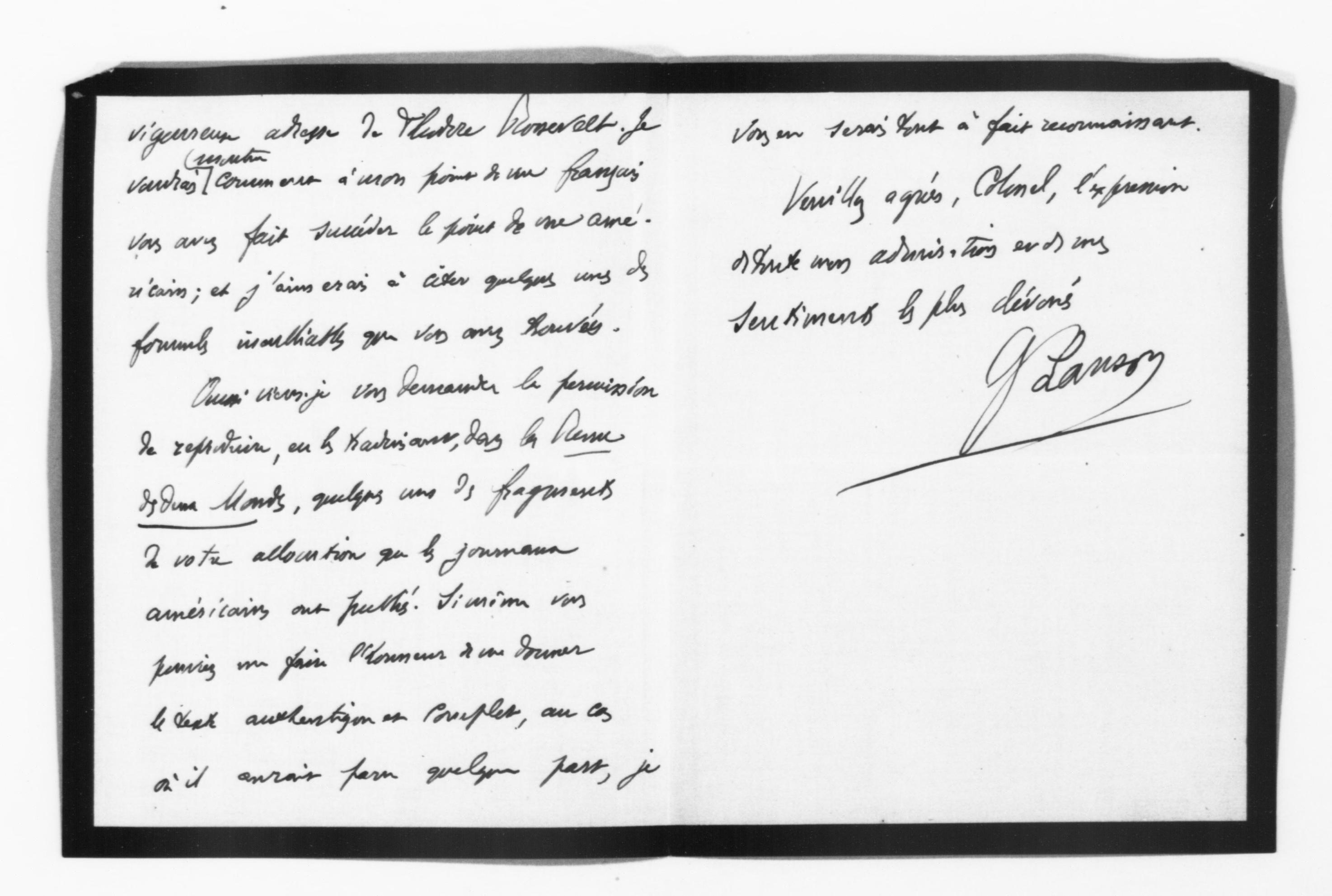 Scanned image of the current content page