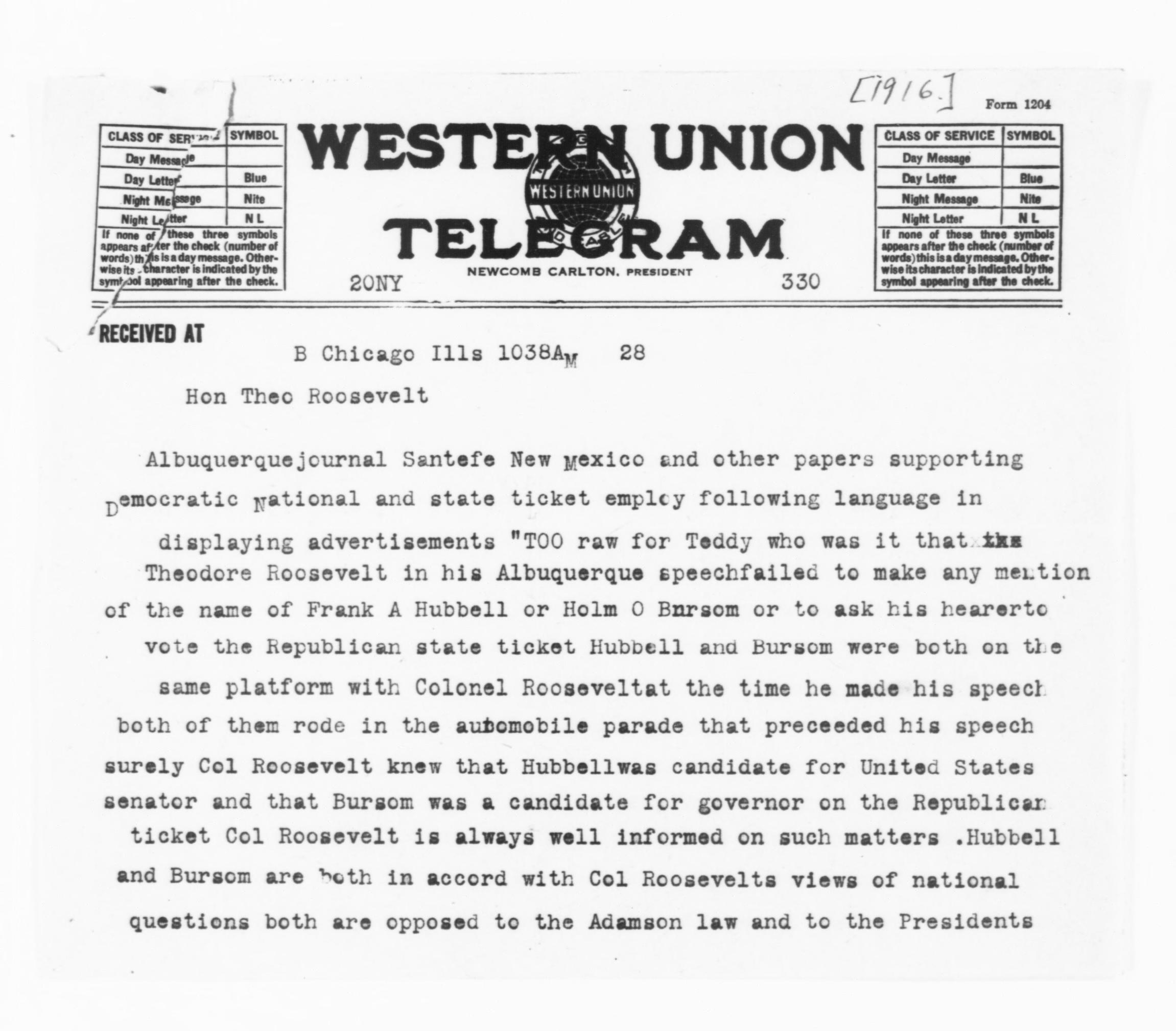 Stern Rider Letters By the People mss382990218-560 (Rough Rider to Bull Moose: Letters to ...