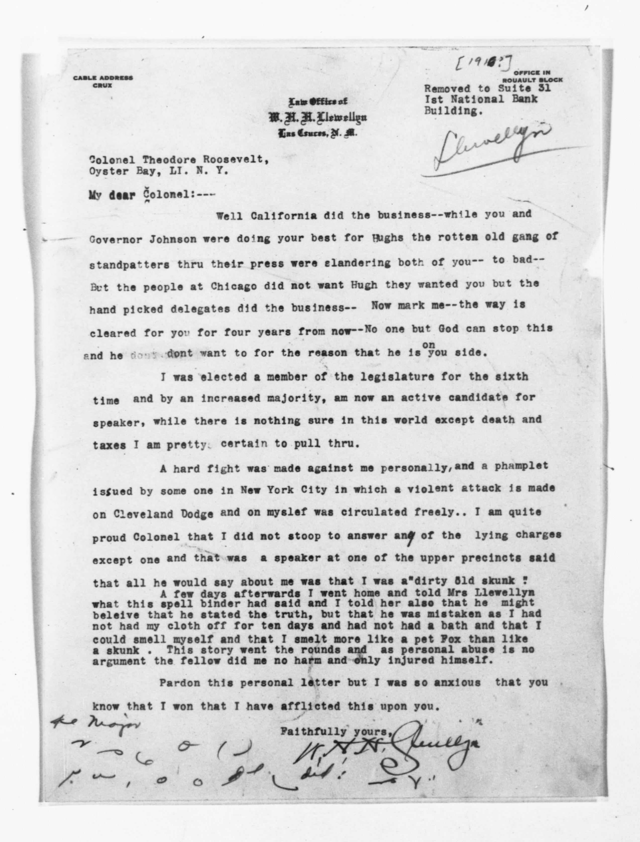 Scanned image of the current content page