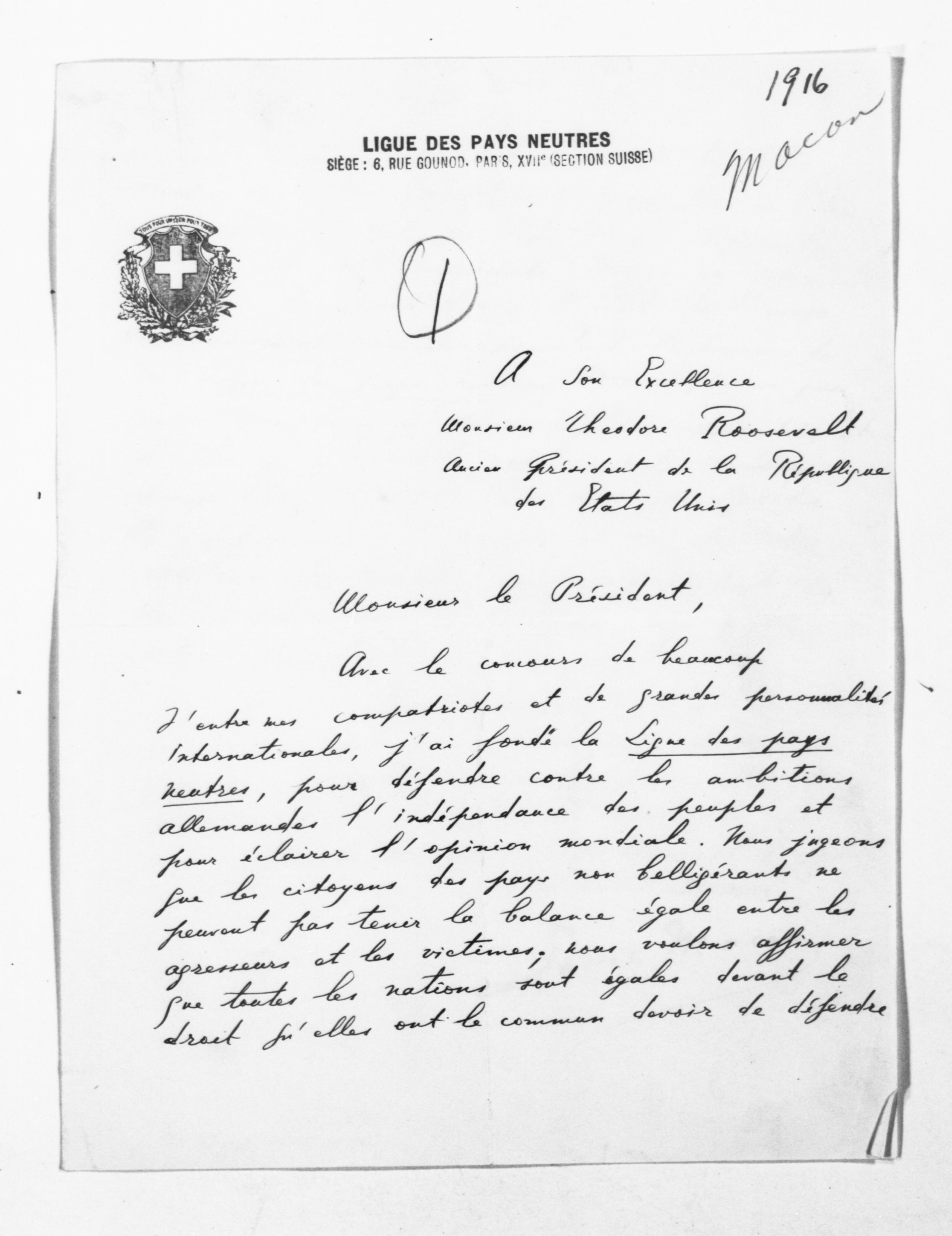 Scanned image of the current content page