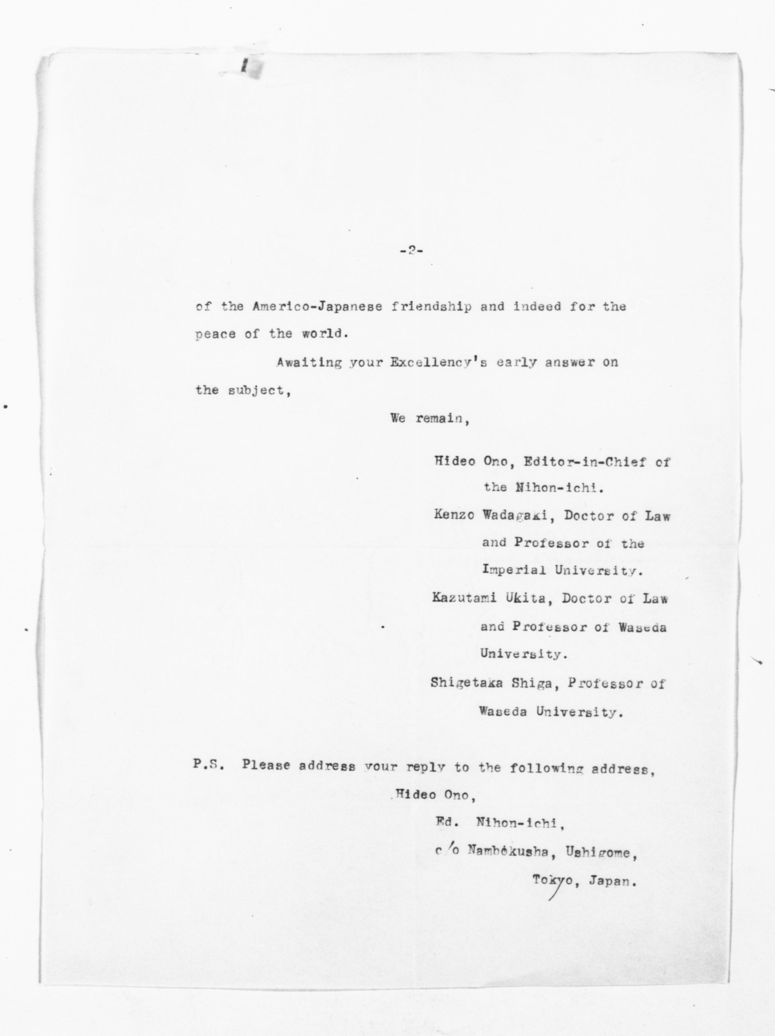 Scanned image of the current content page