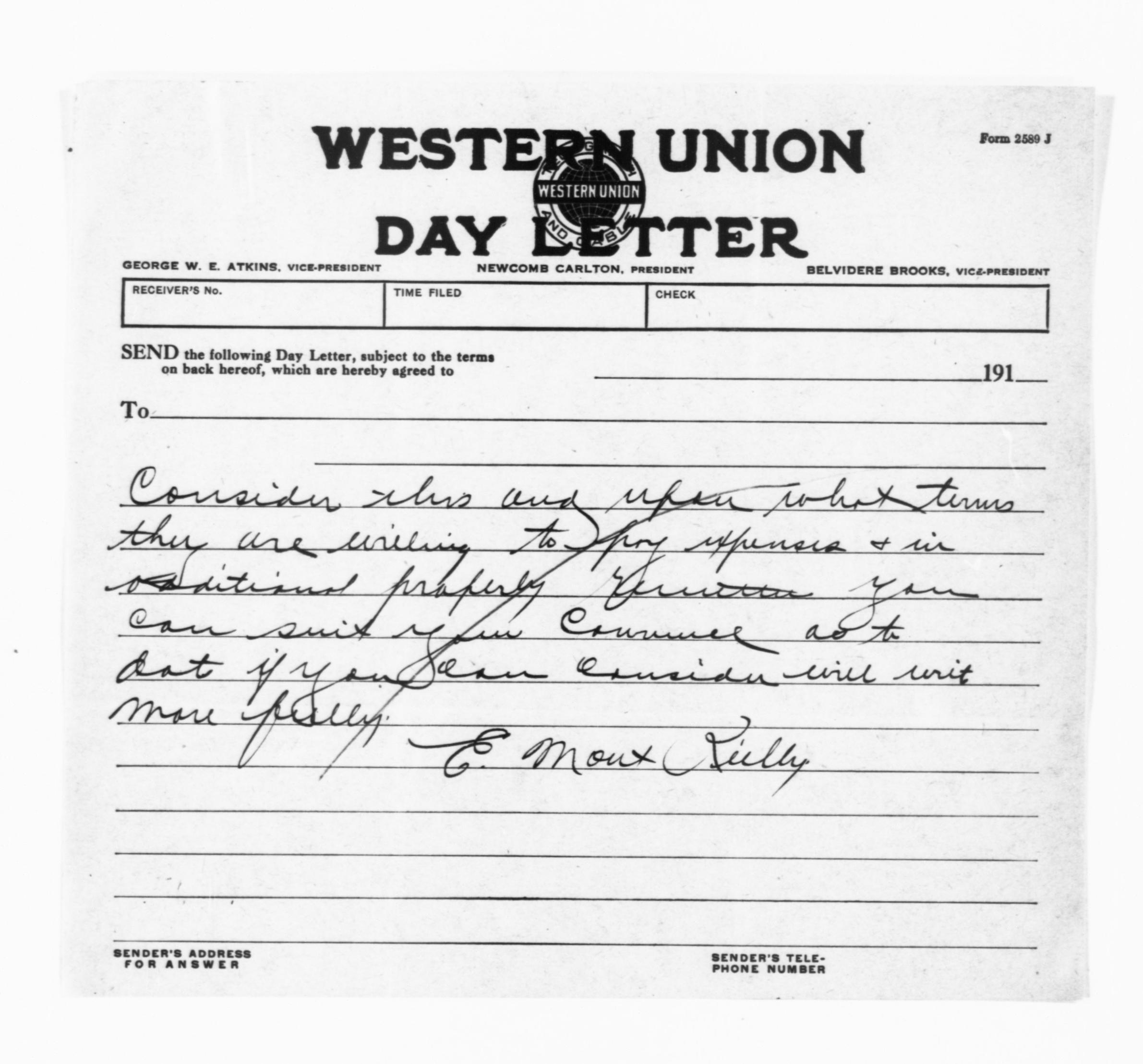 Scanned image of the current content page