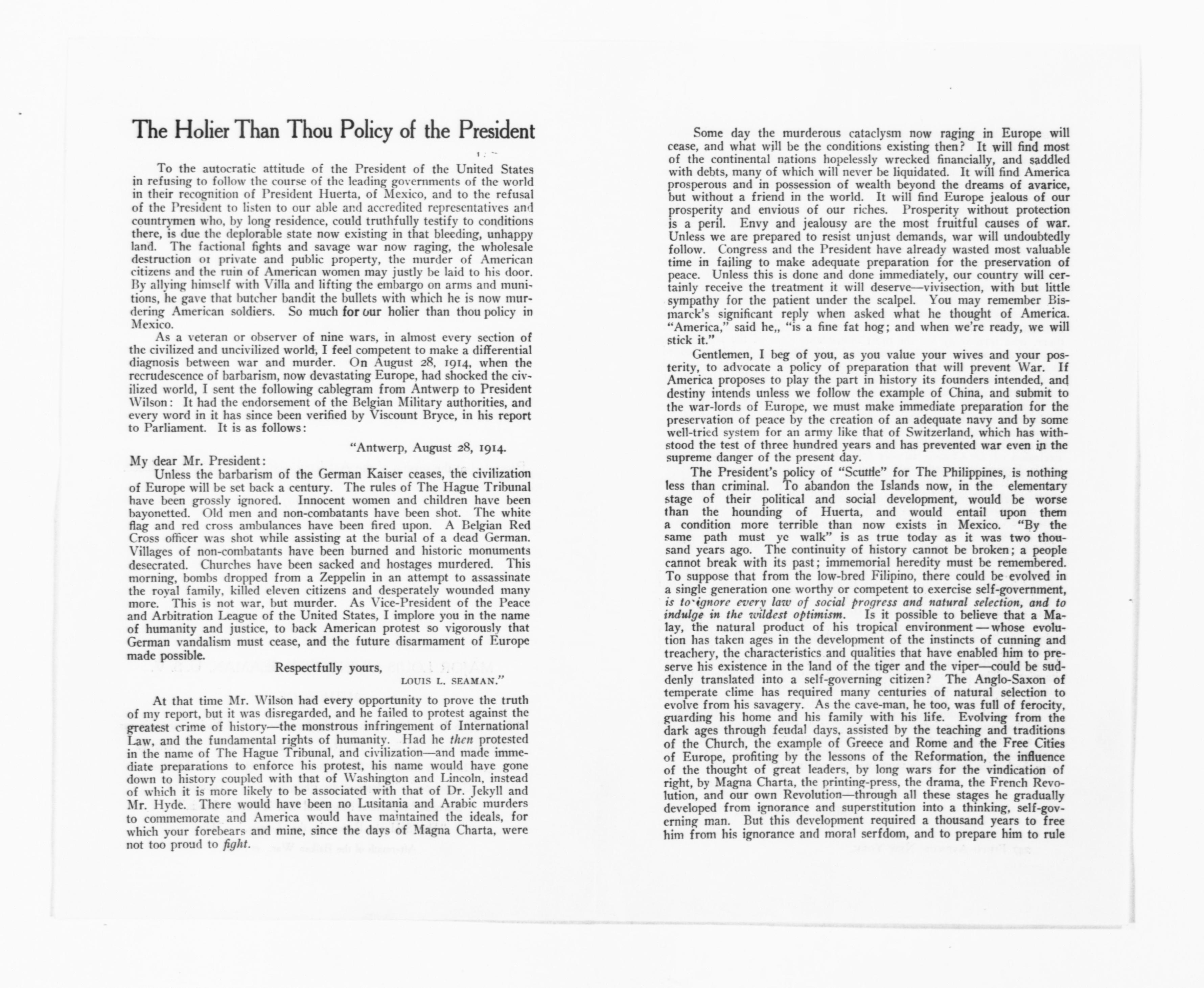 Scanned image of the current content page