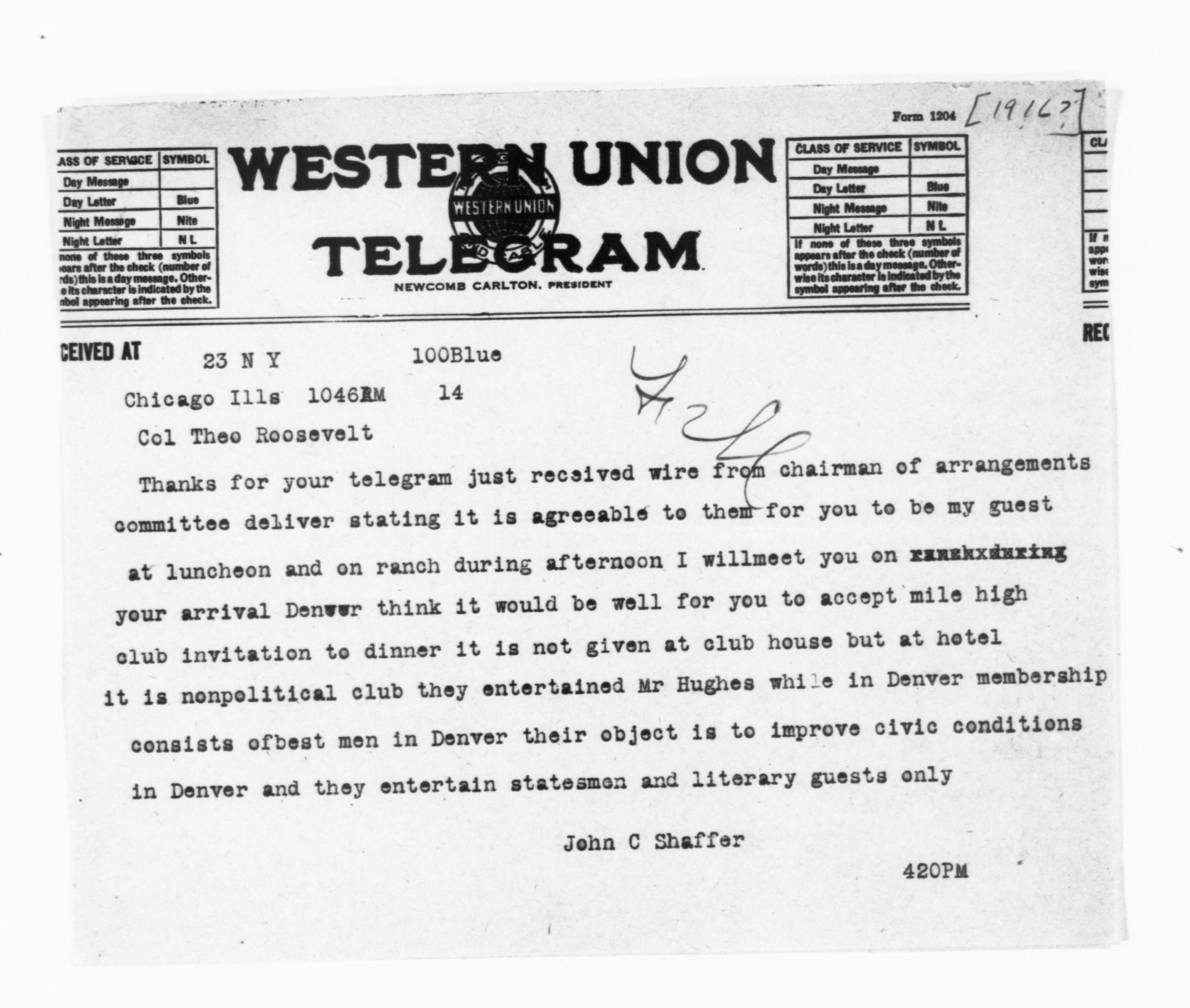 Scanned image of the current content page