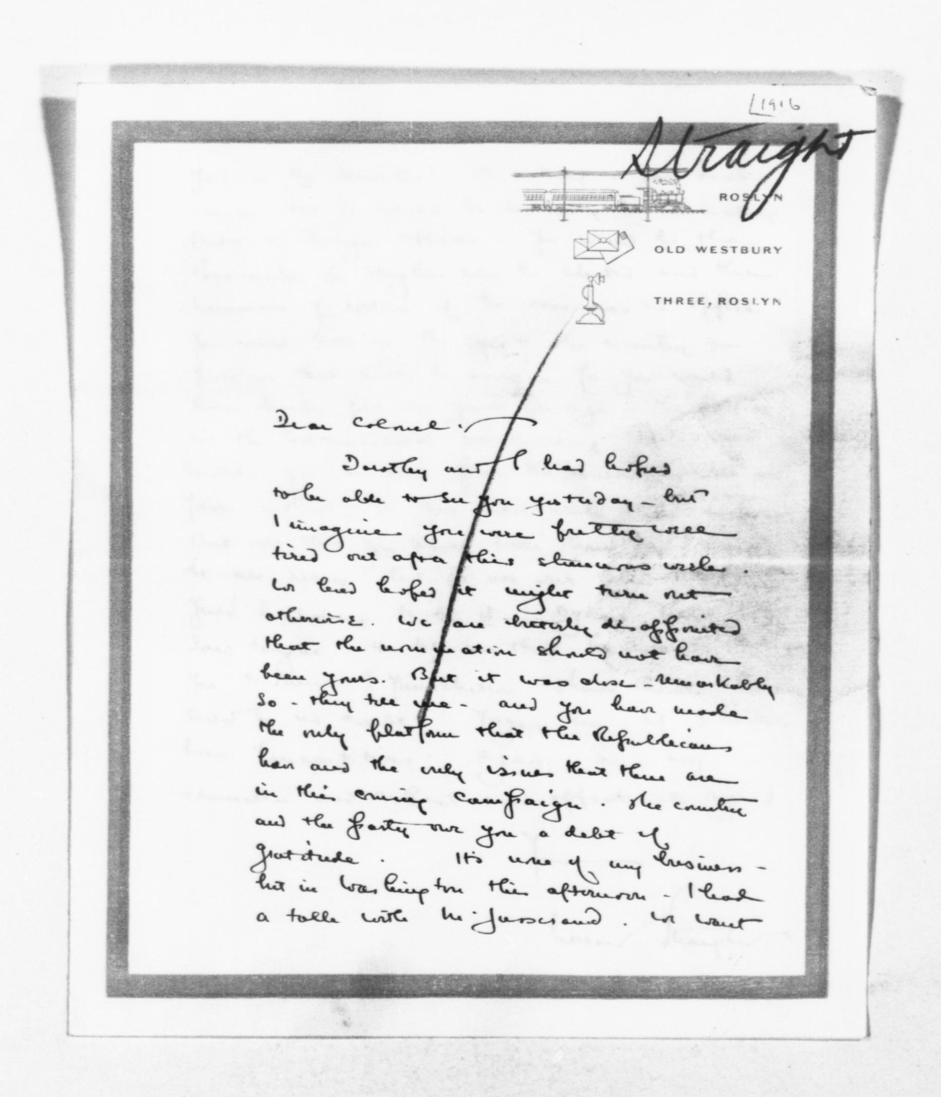 Scanned image of the current content page