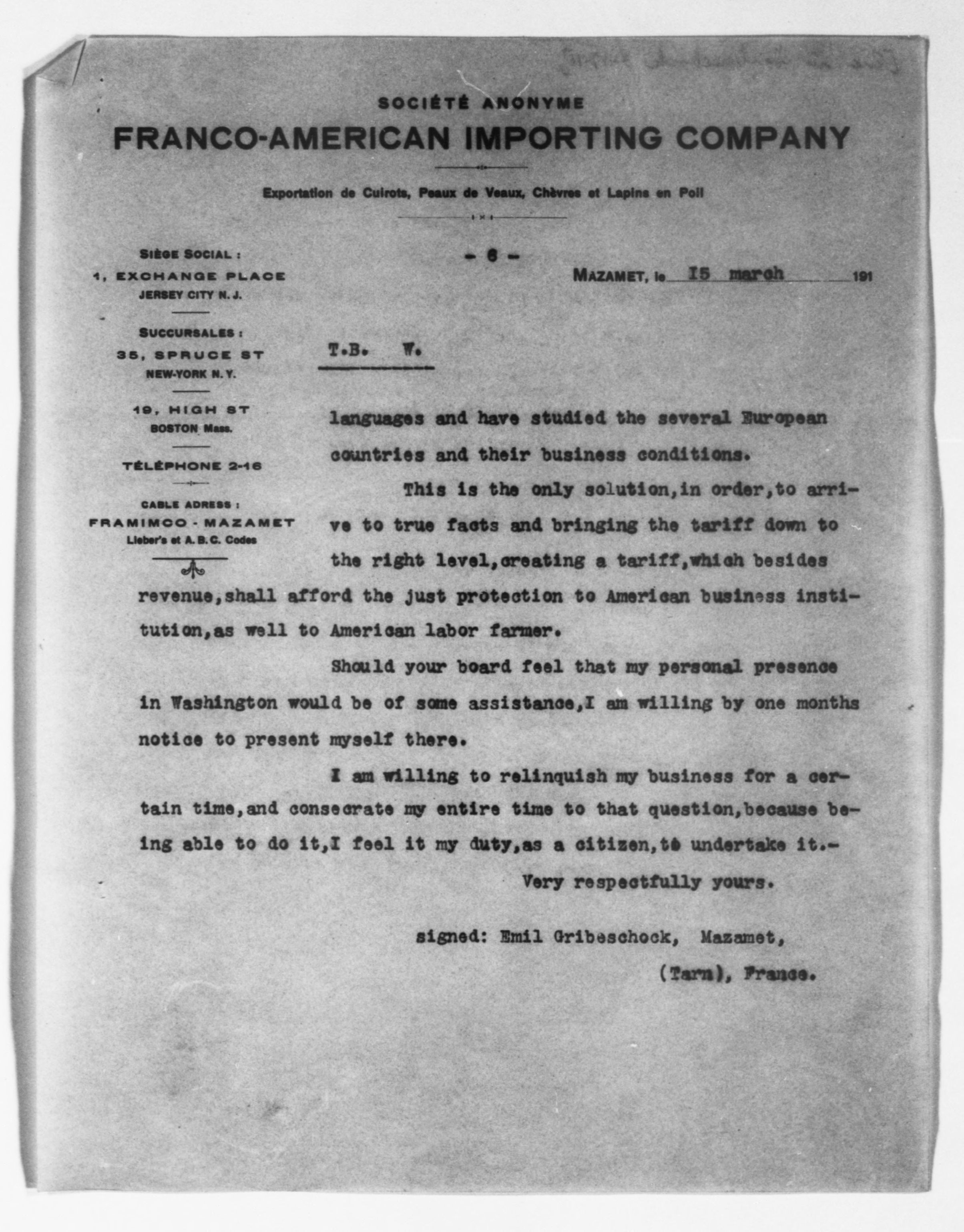 Scanned image of the current content page