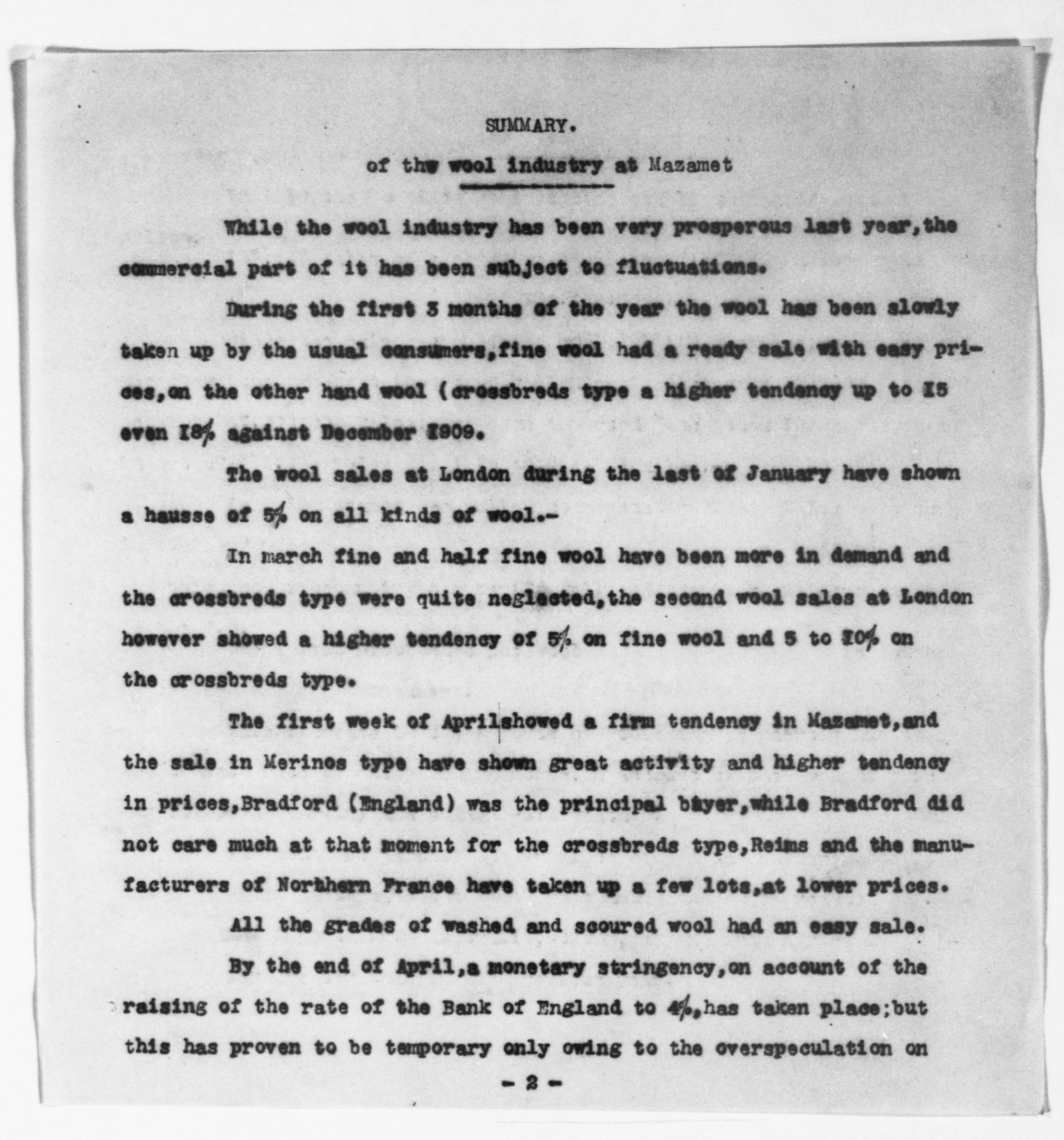 Scanned image of the current content page