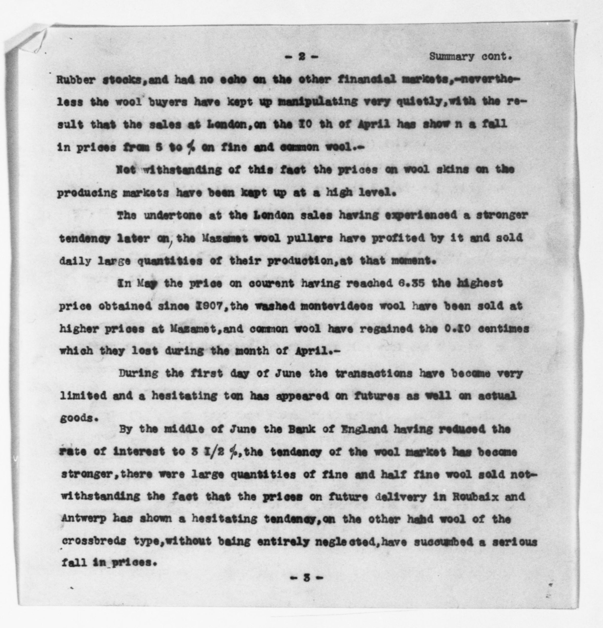 Scanned image of the current content page