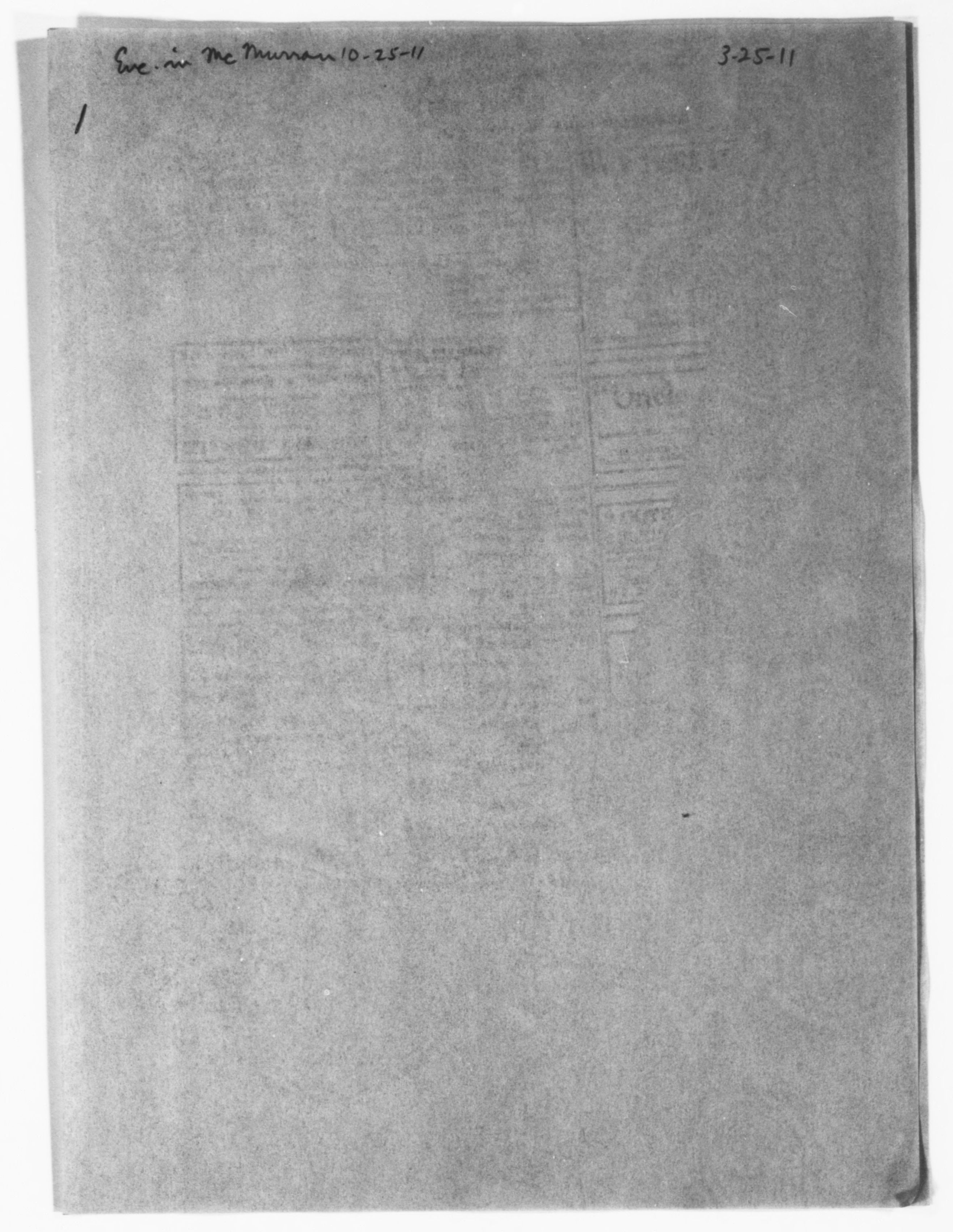 Scanned image of the current content page