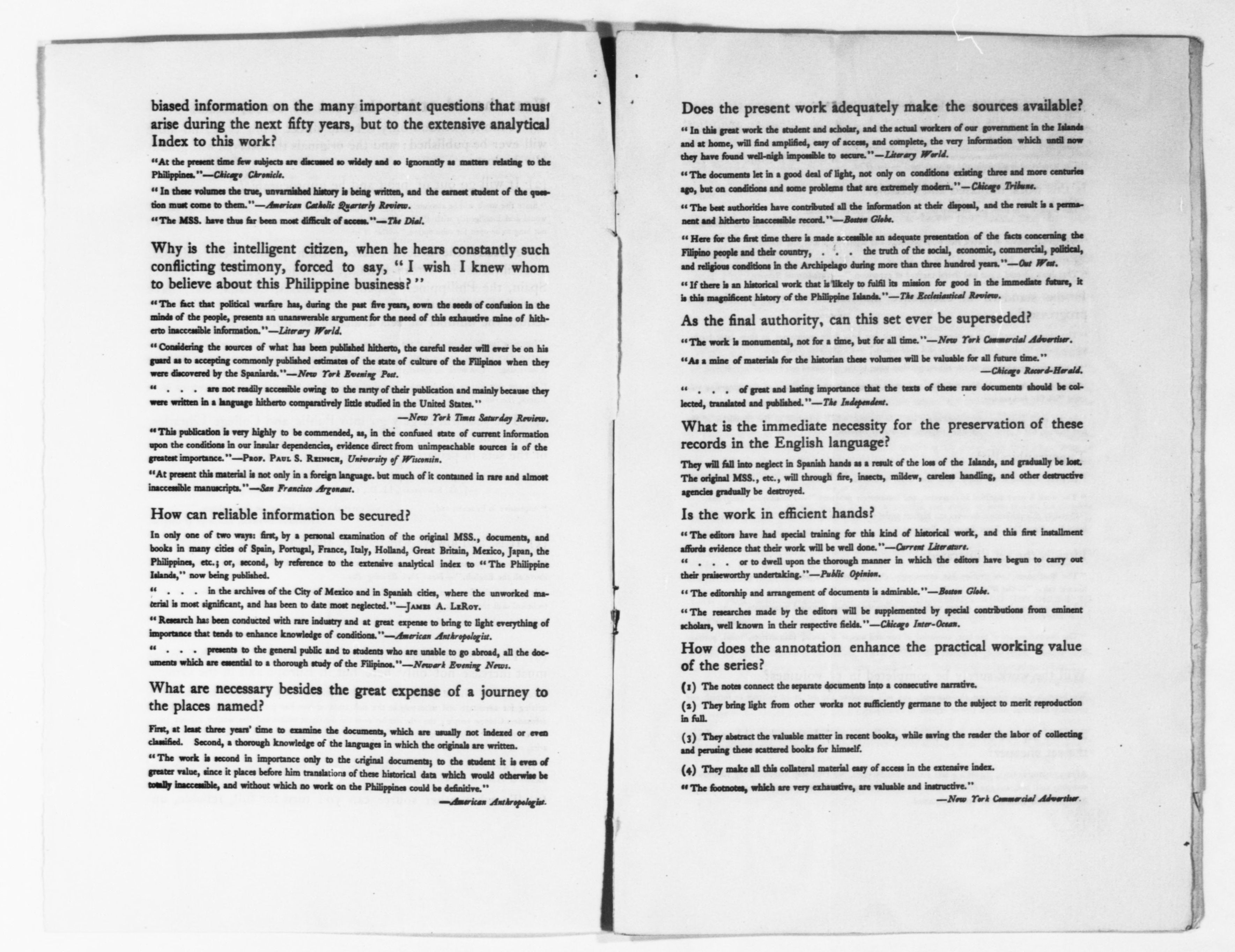 Scanned image of the current content page