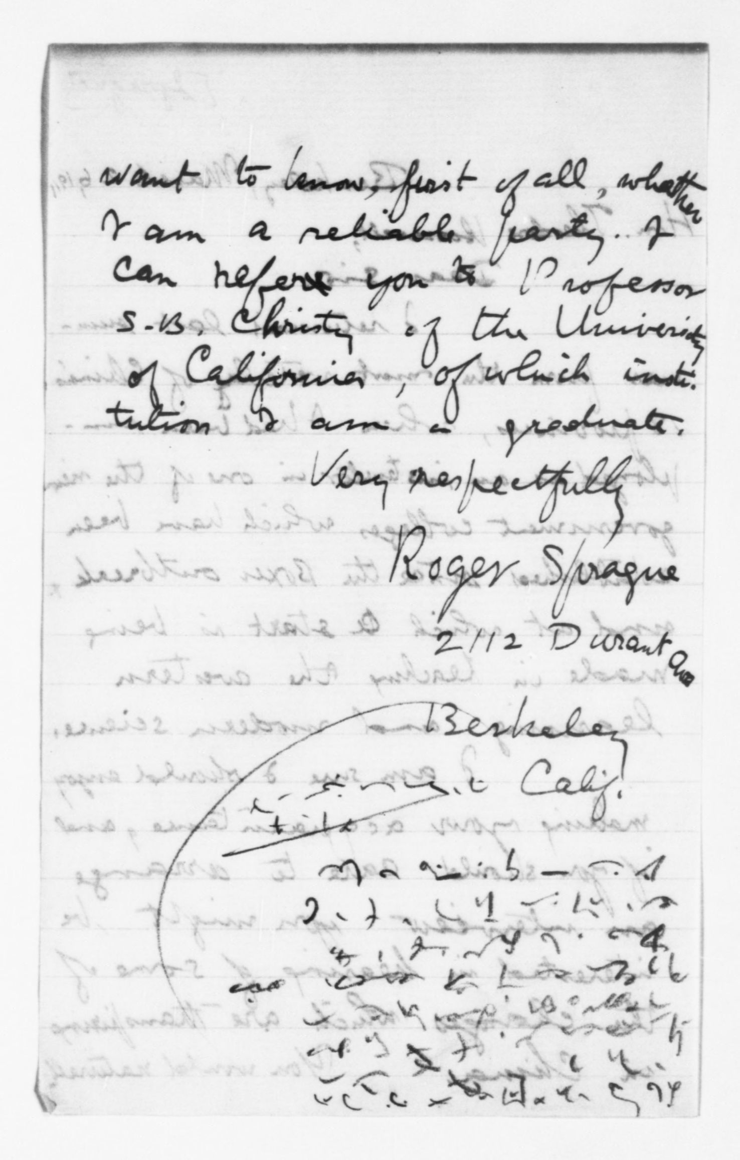 Scanned image of the current content page