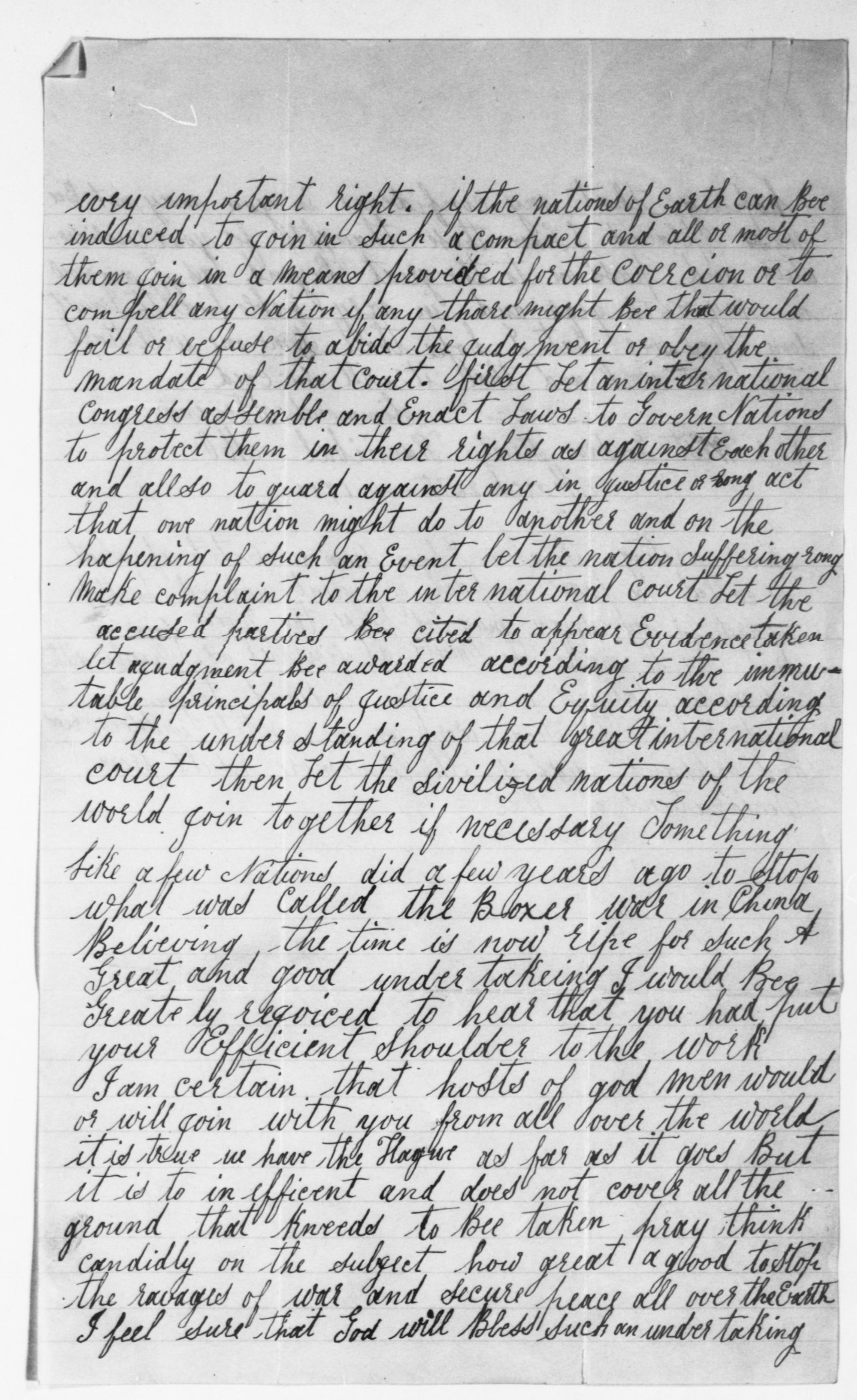 Scanned image of the current content page