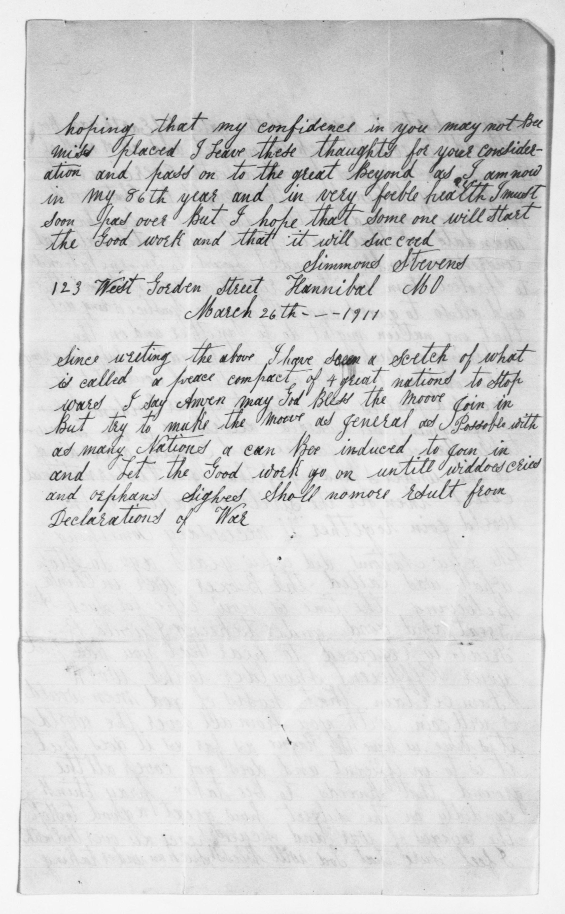 Scanned image of the current content page