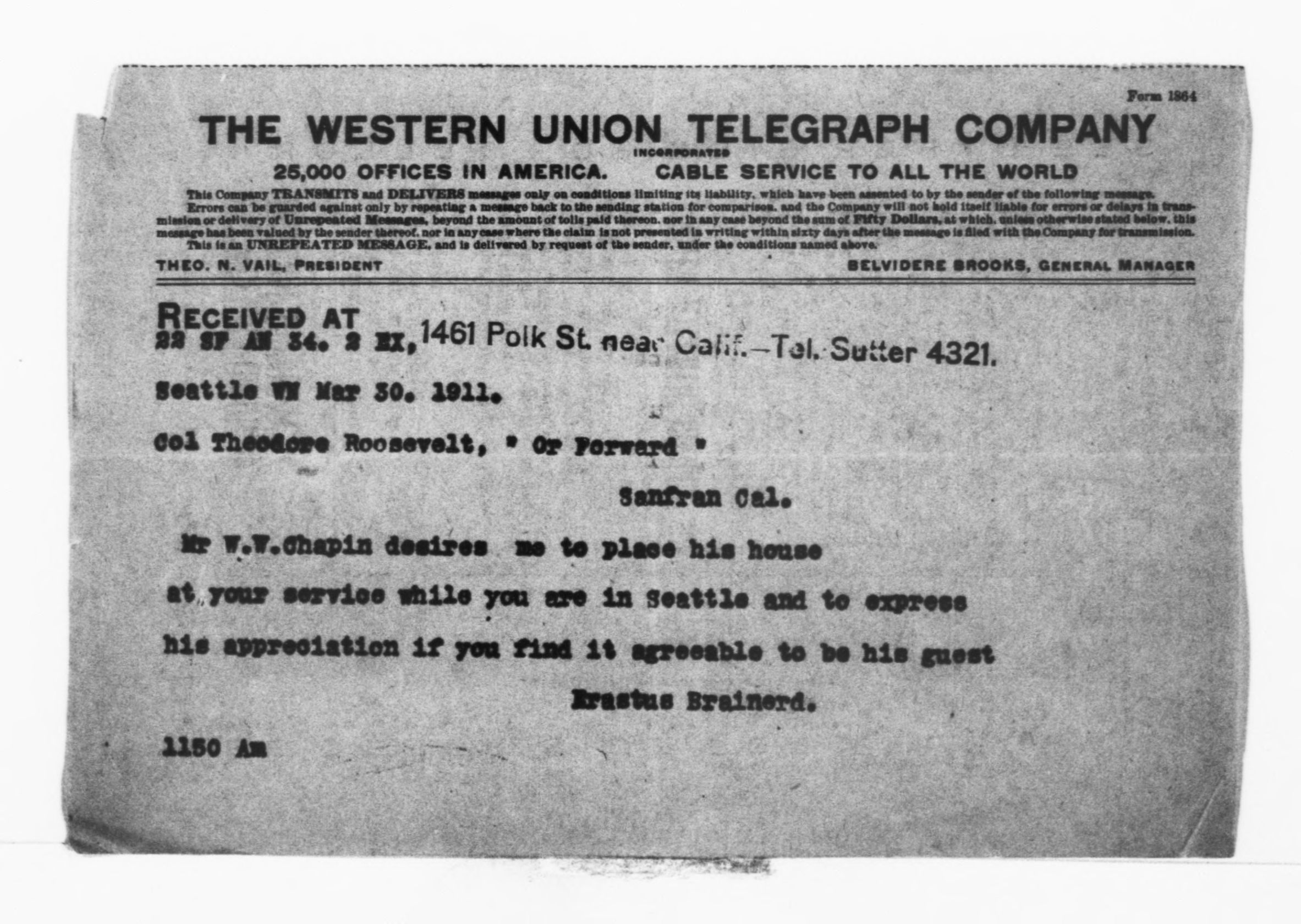 Scanned image of the current content page