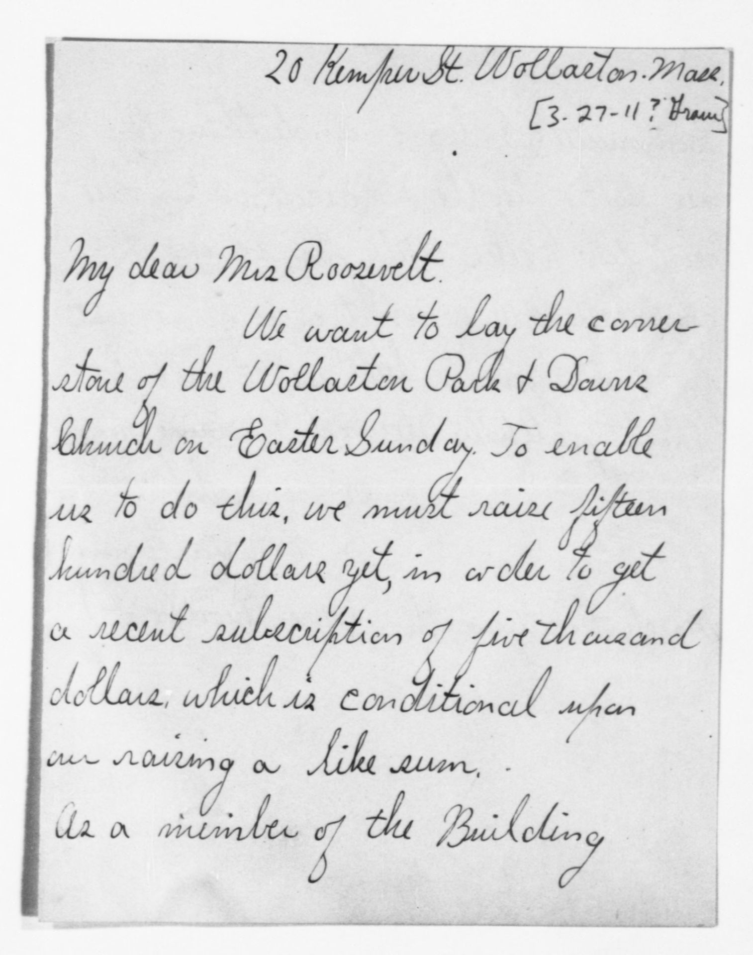 Scanned image of the current content page