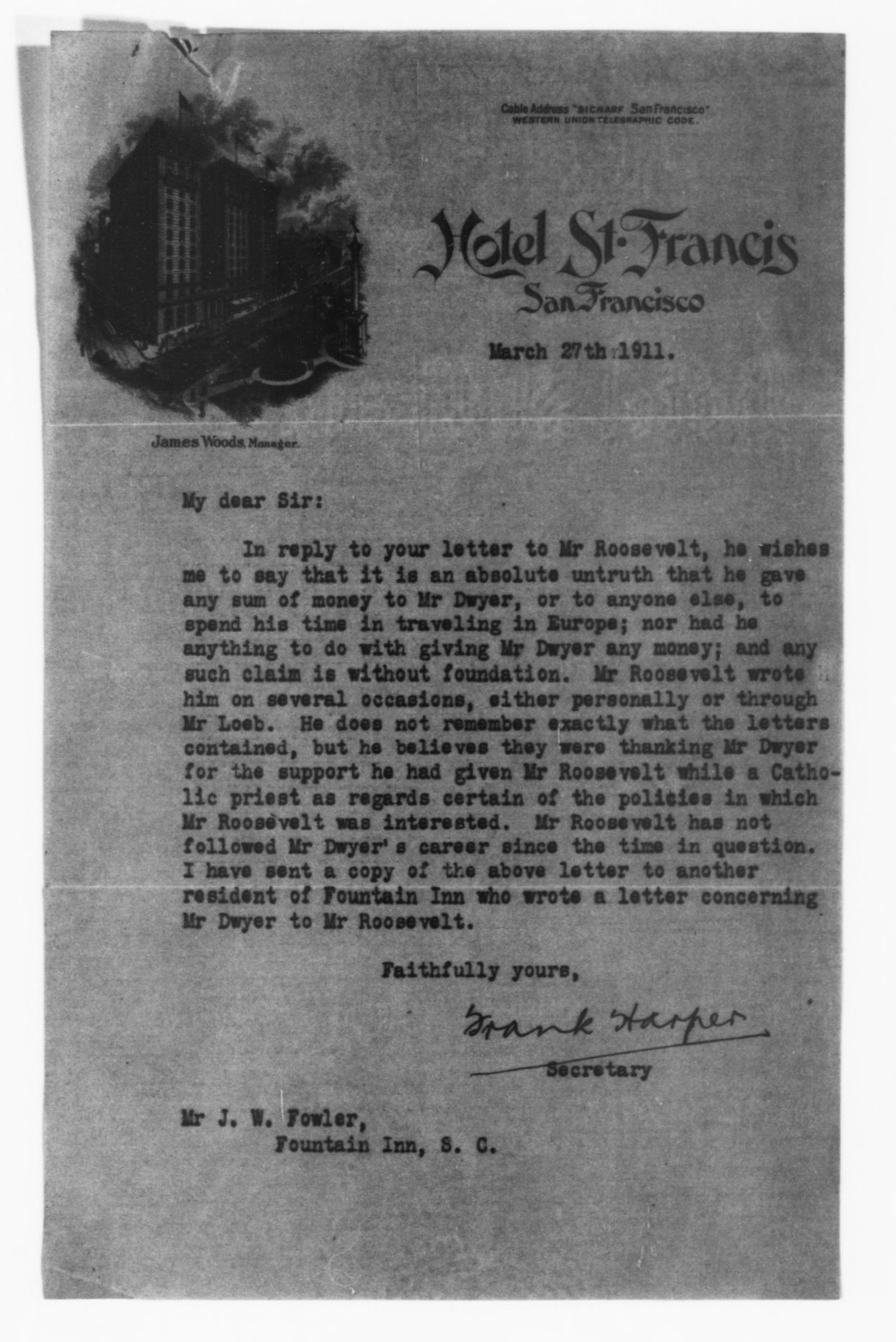 Scanned image of the current content page