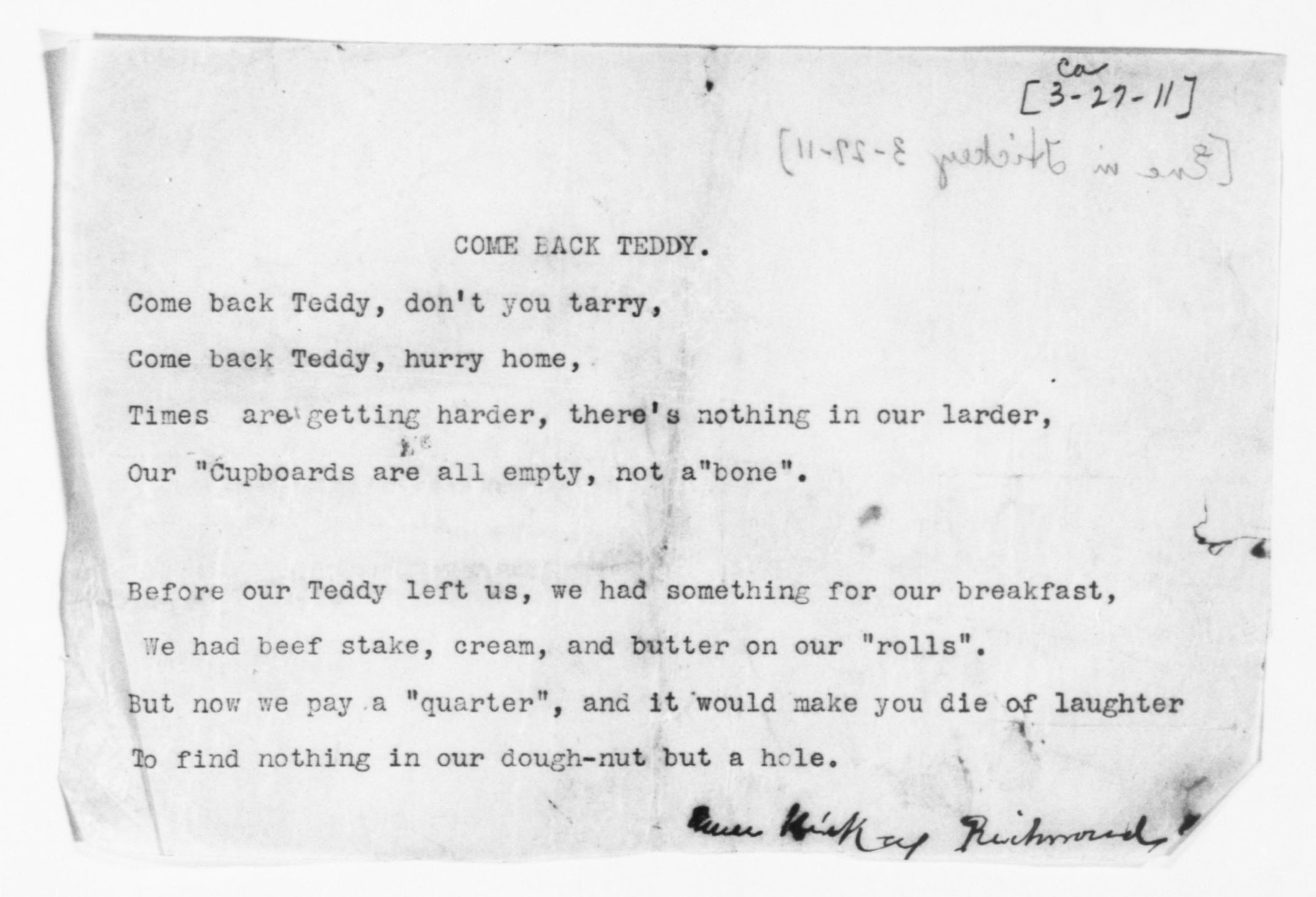 Scanned image of the current content page