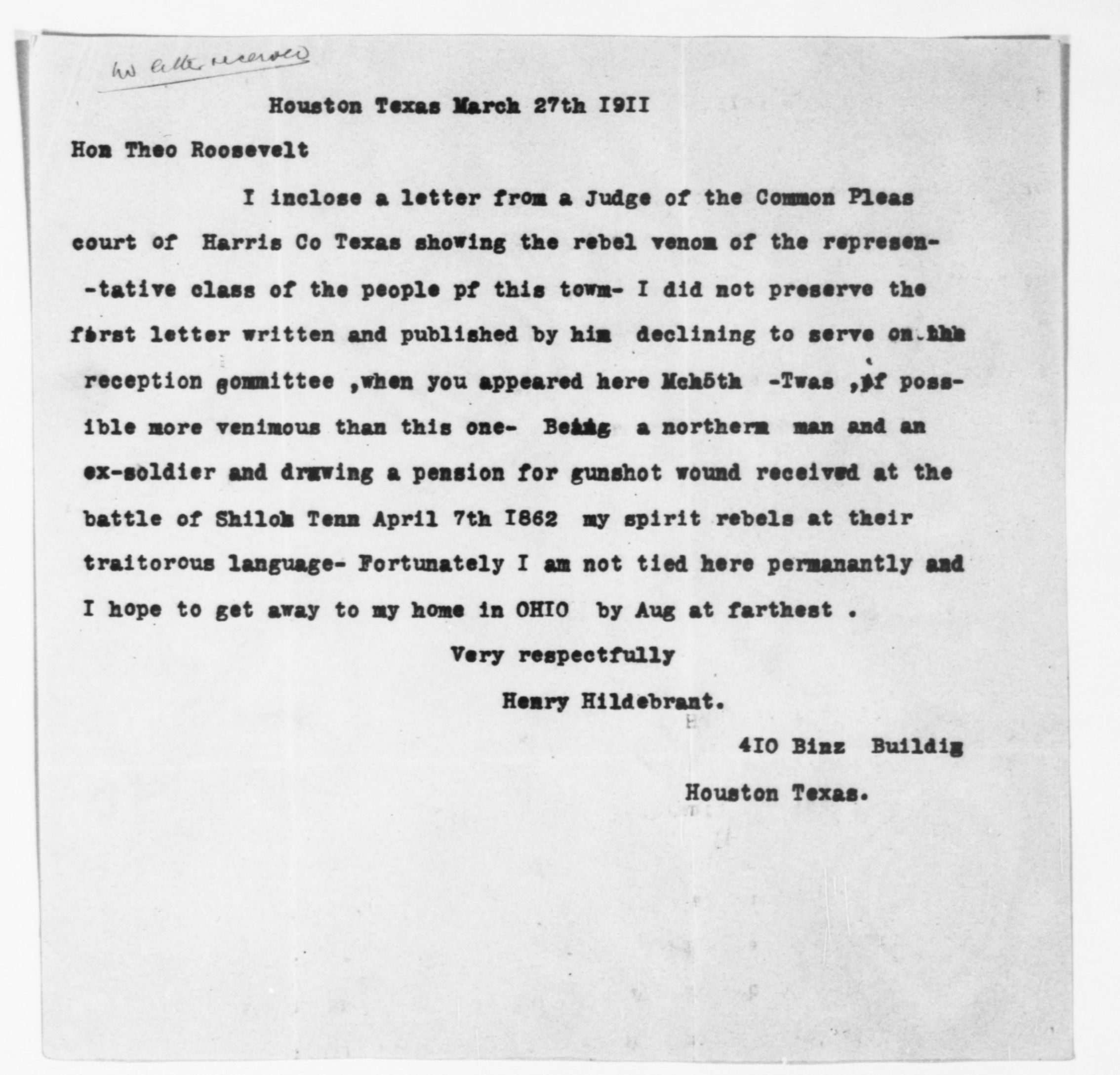 Scanned image of the current content page