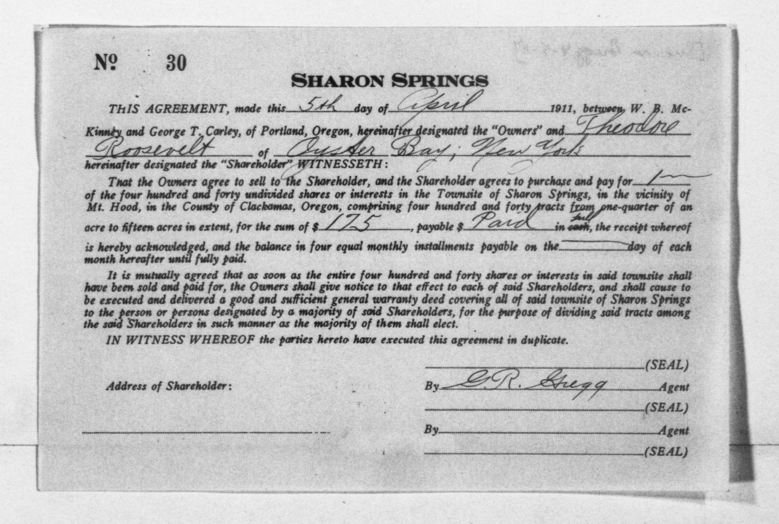 Scanned image of the current content page