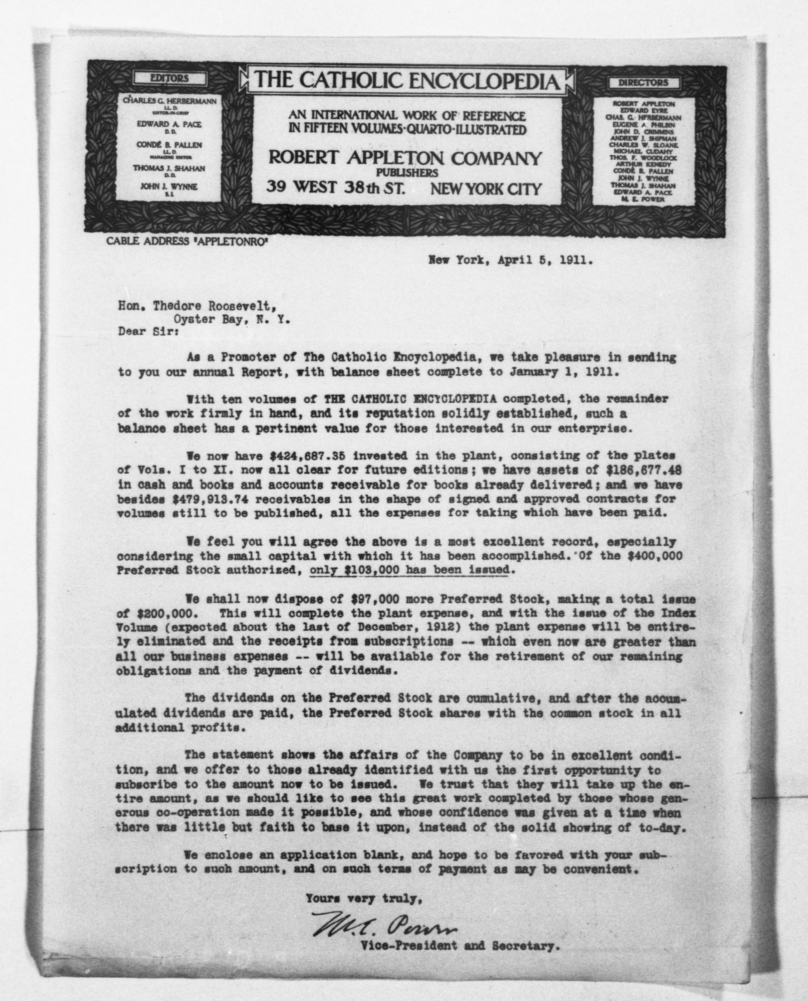 Scanned image of the current content page