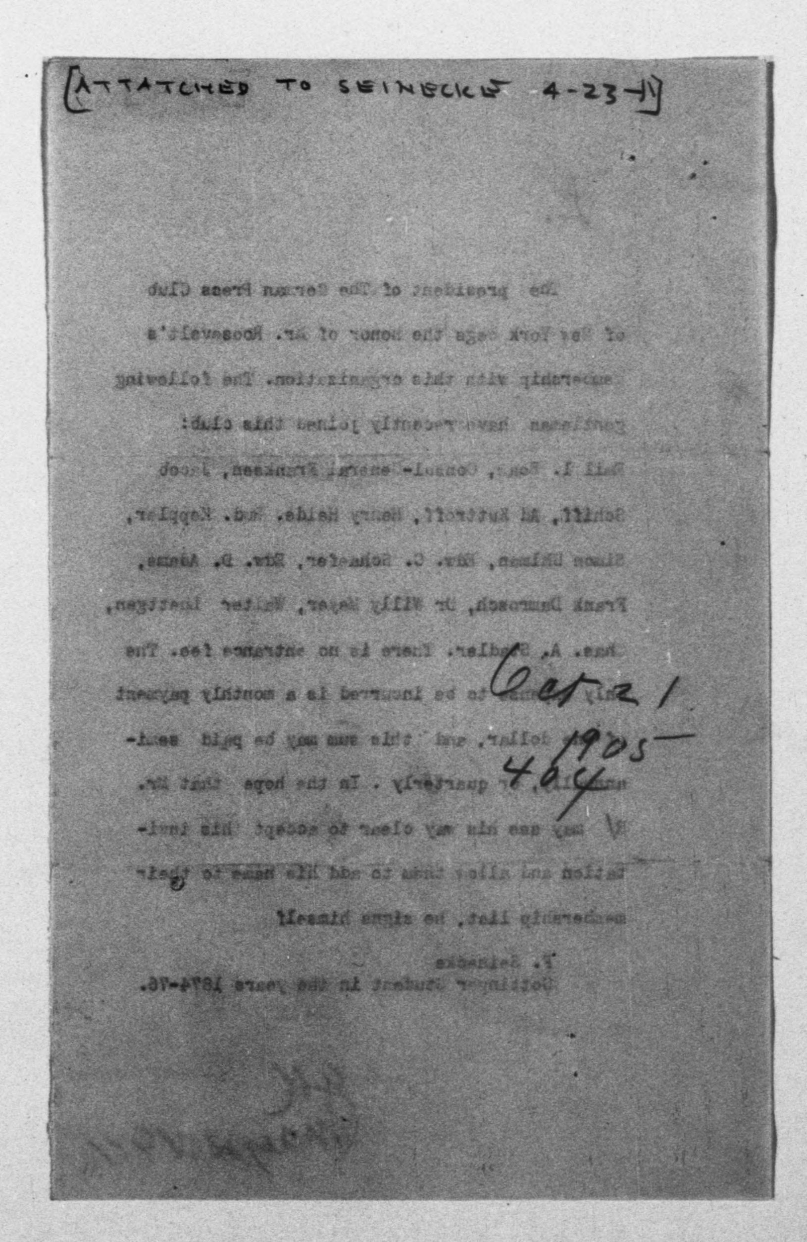 Scanned image of the current content page