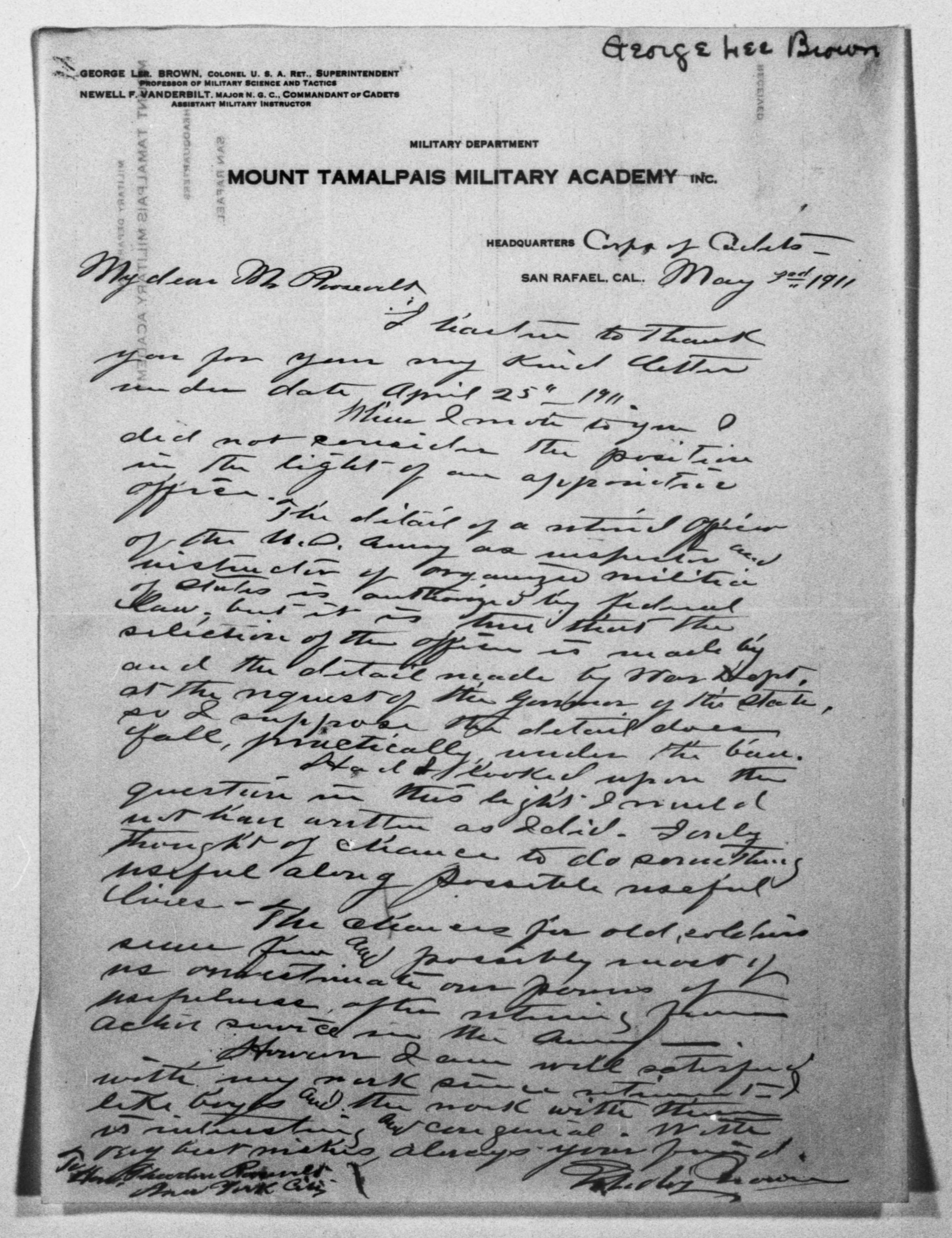 Scanned image of the current content page