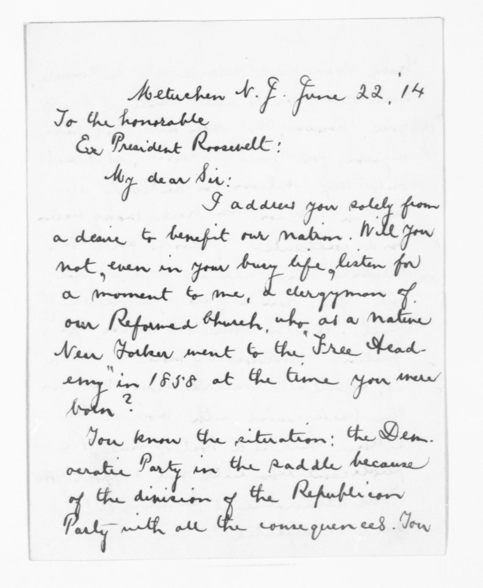 Scanned image of the current content page