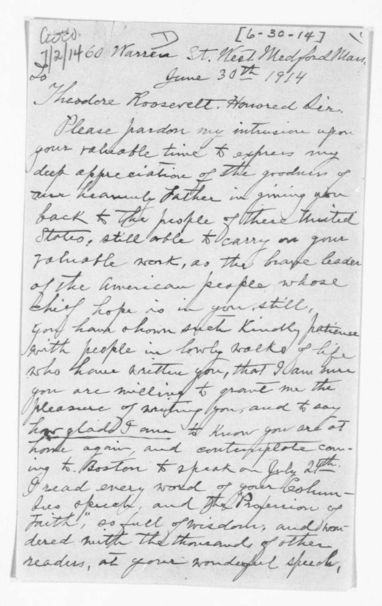 Scanned image of the current content page