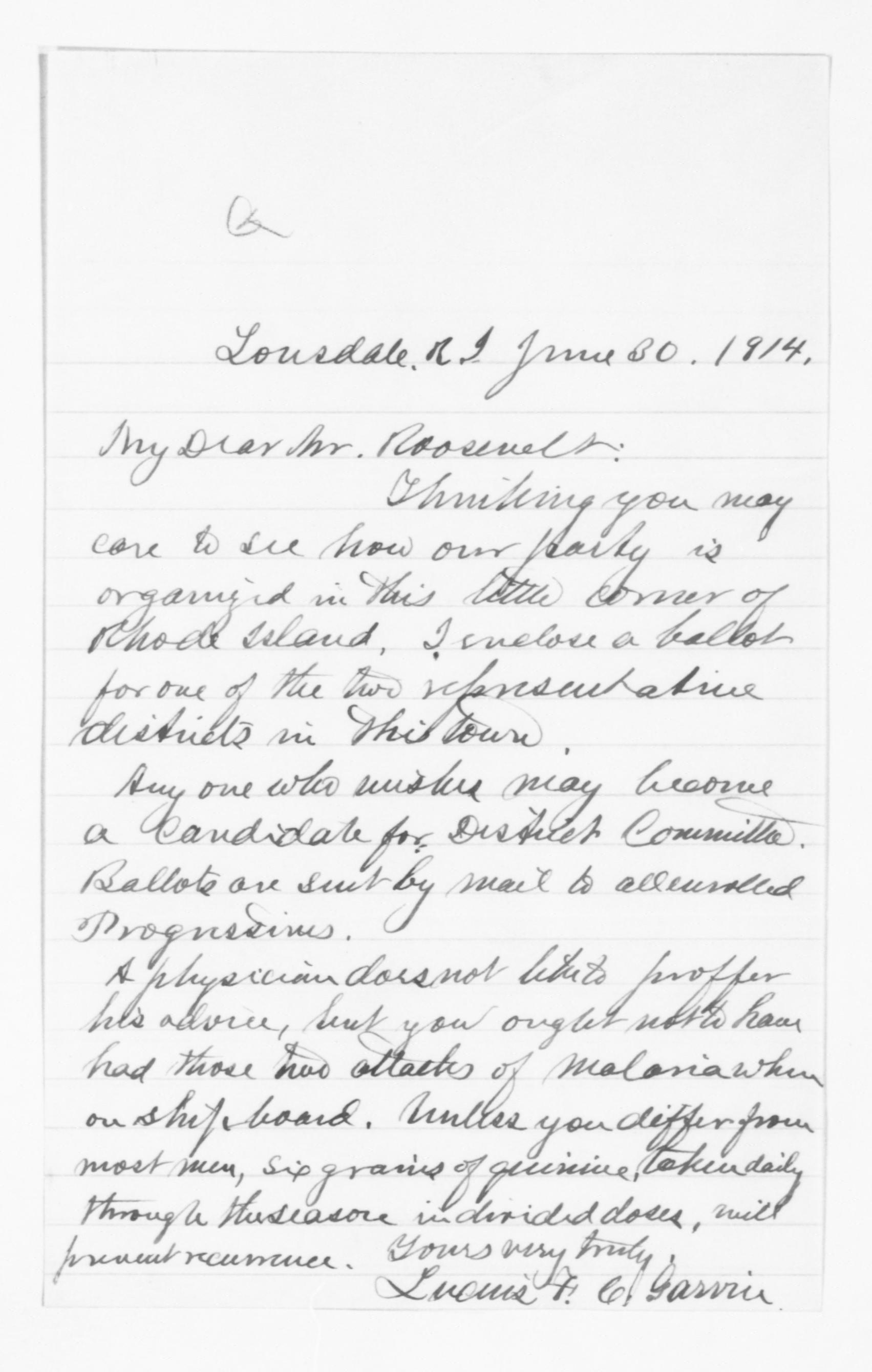 Scanned image of the current content page