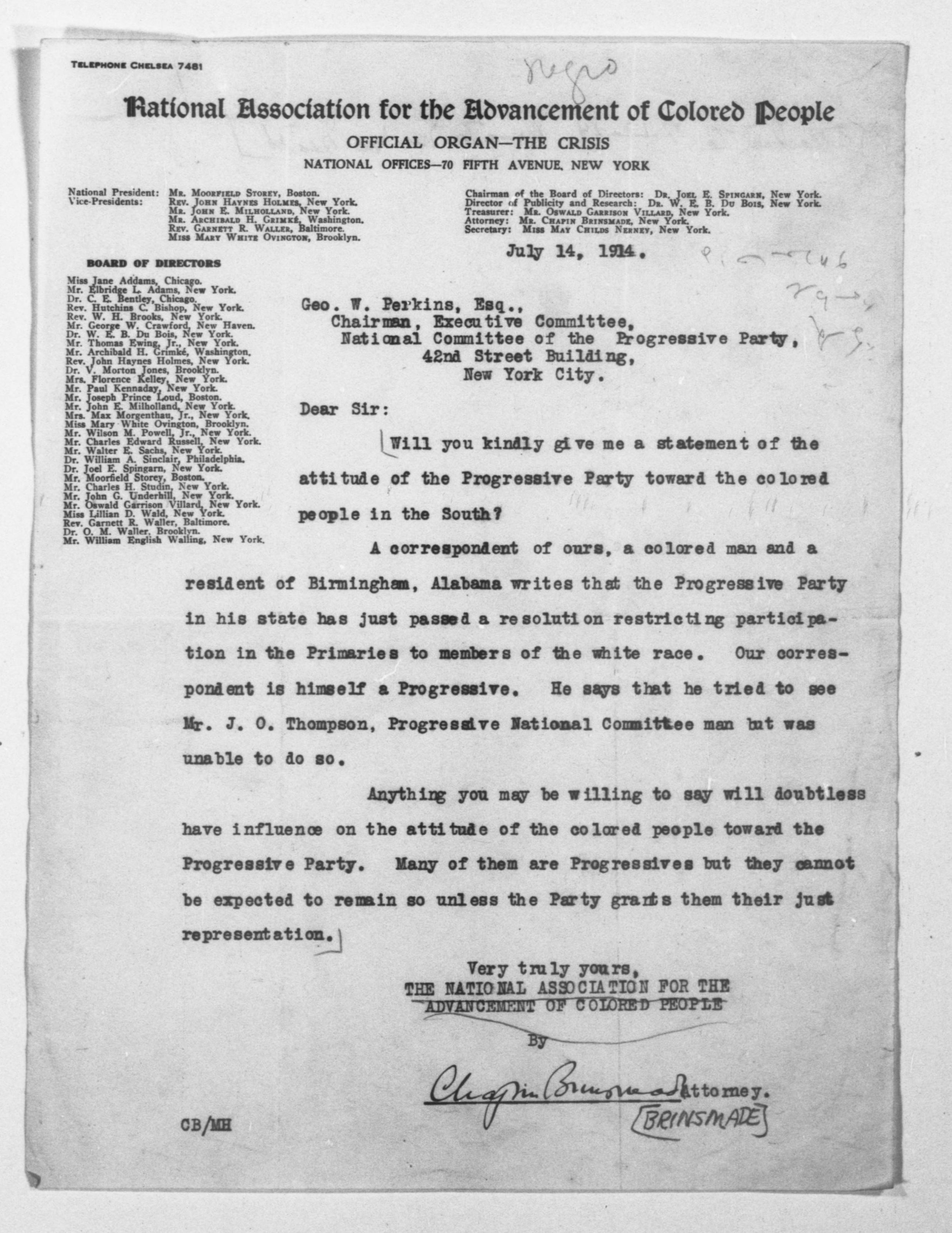 Scanned image of the current content page