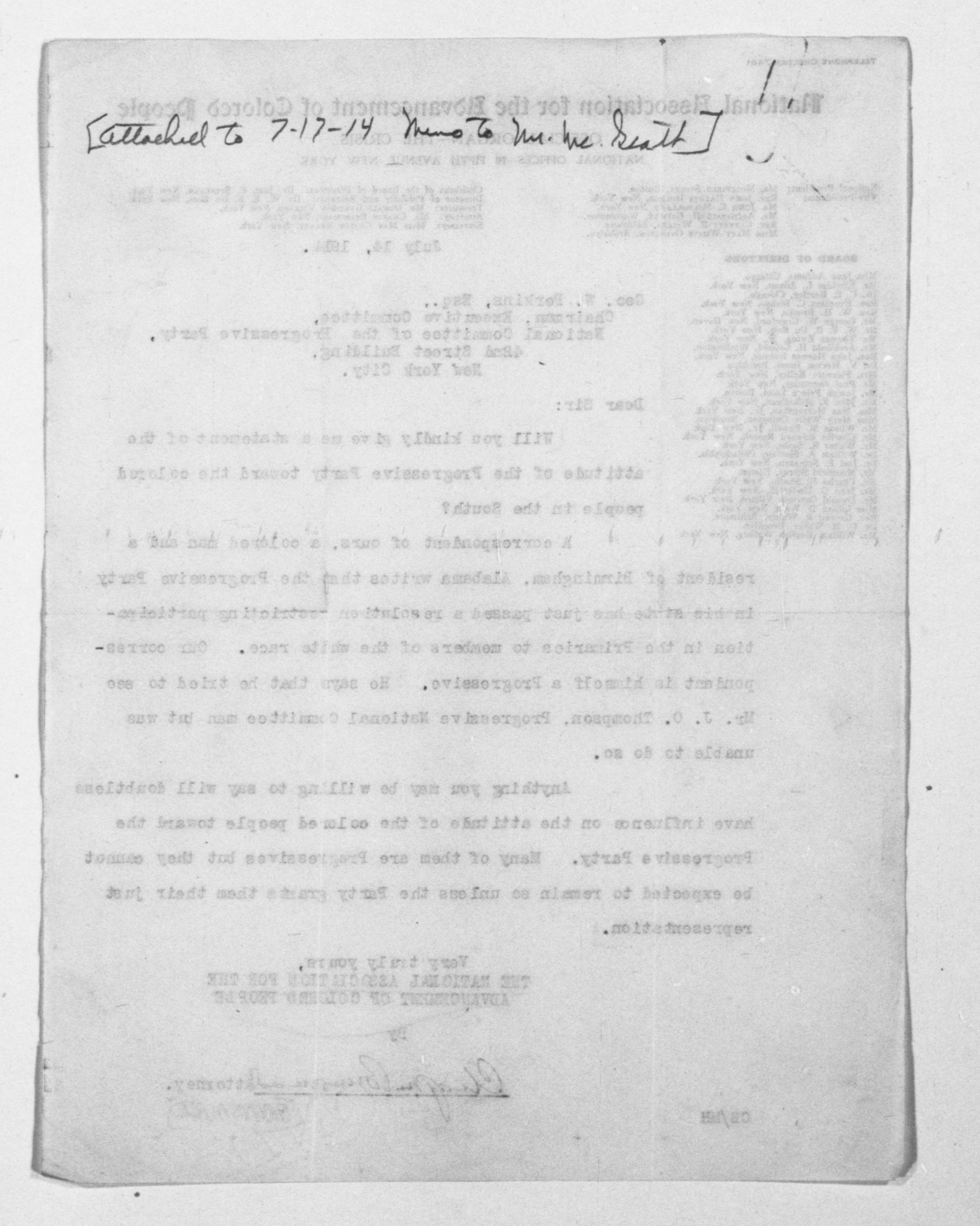 Scanned image of the current content page