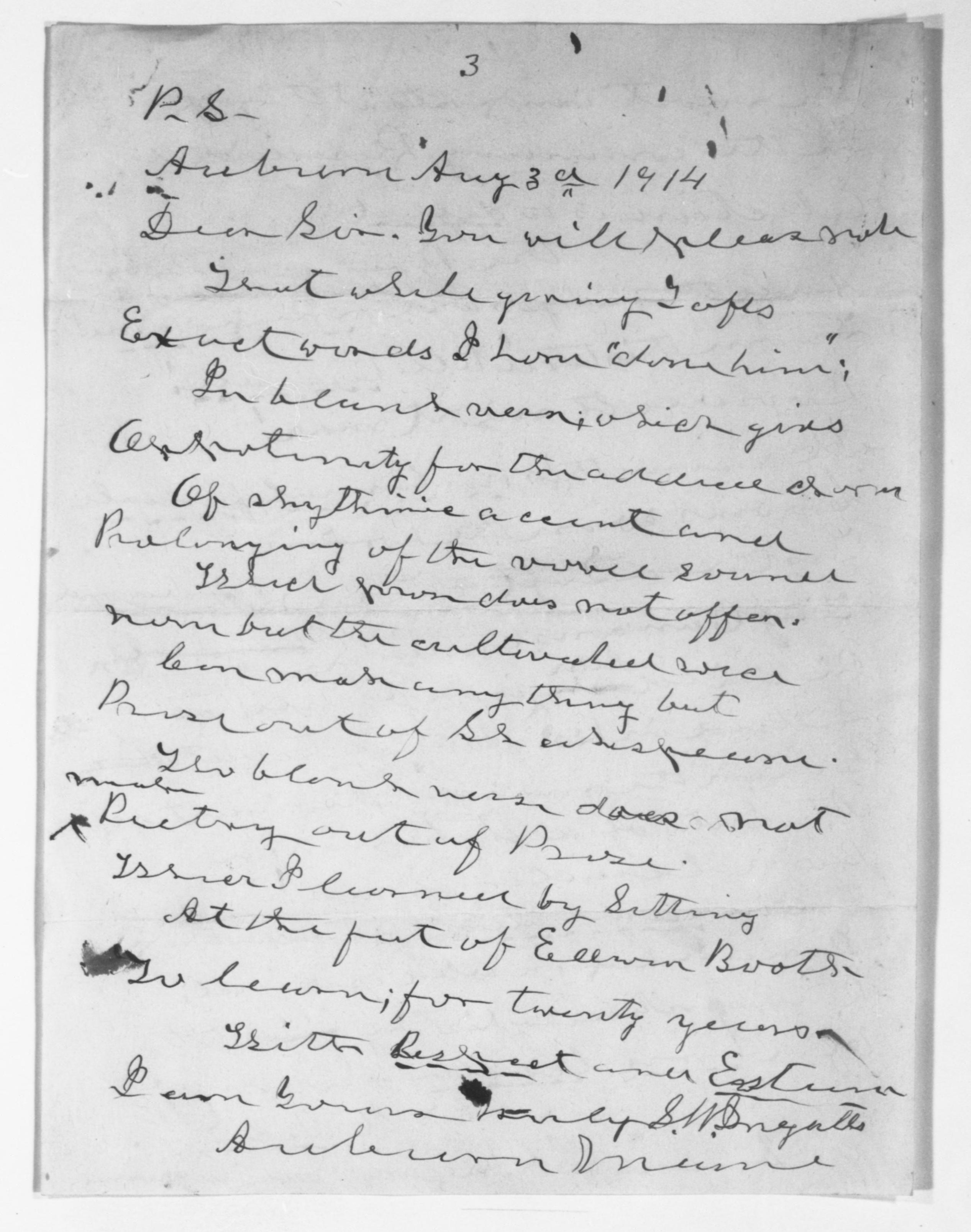 Scanned image of the current content page