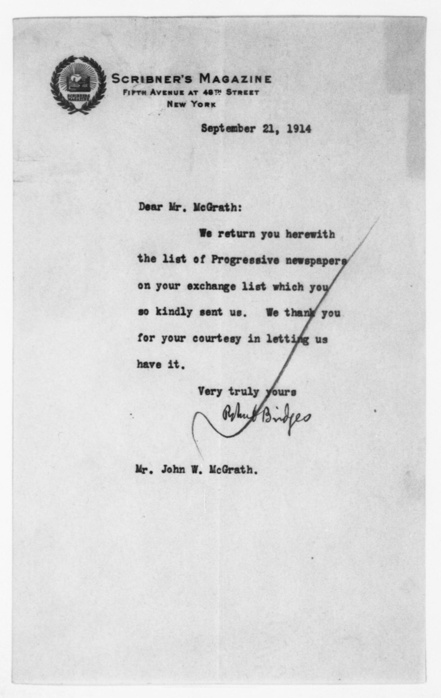 Scanned image of the current content page